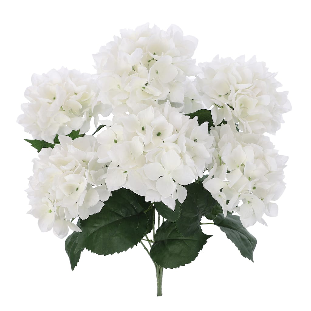 White Hydrangea Bush by Ashland® | Michaels