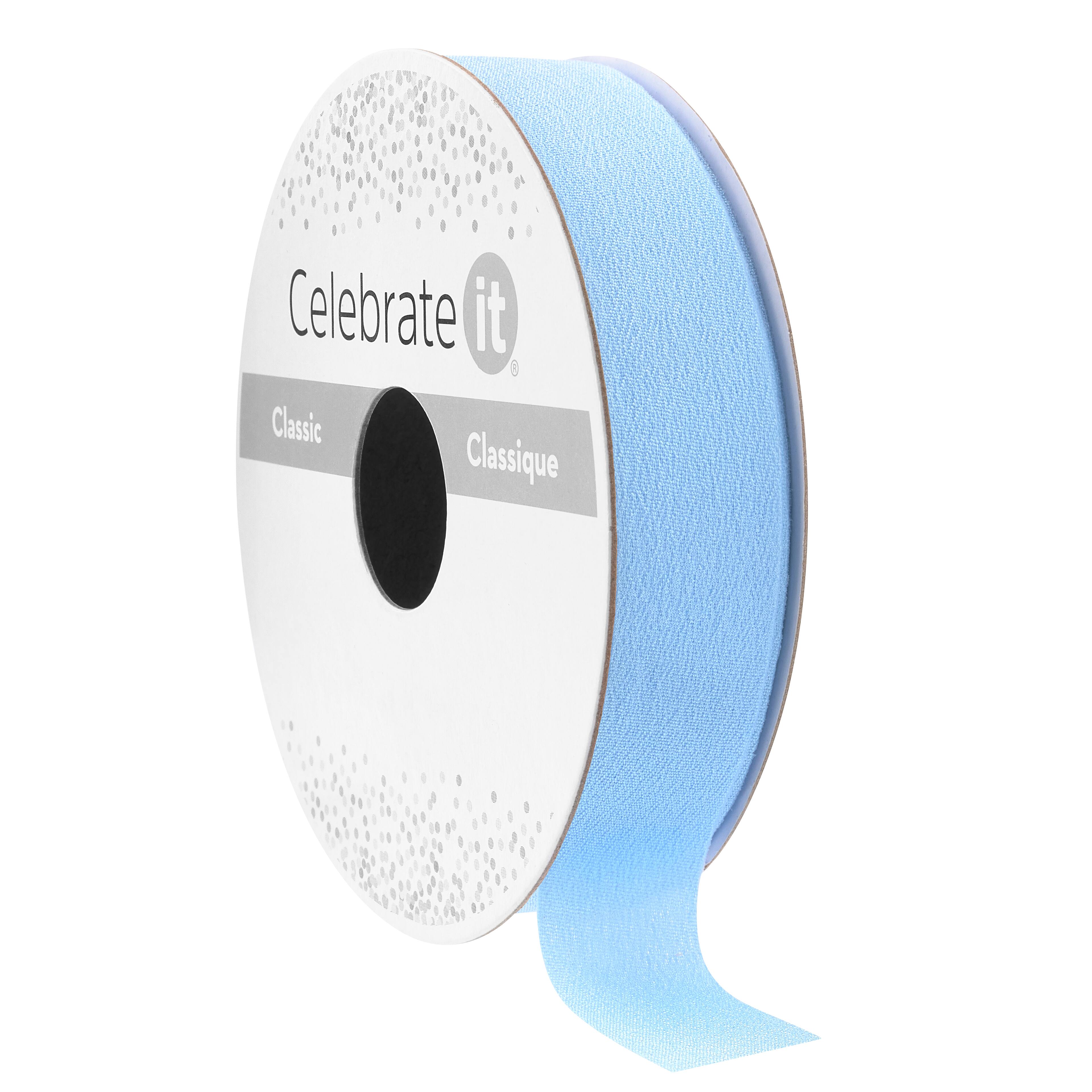 5/8" x 7yd. Chiffon Ribbon by Celebrate It® Classic