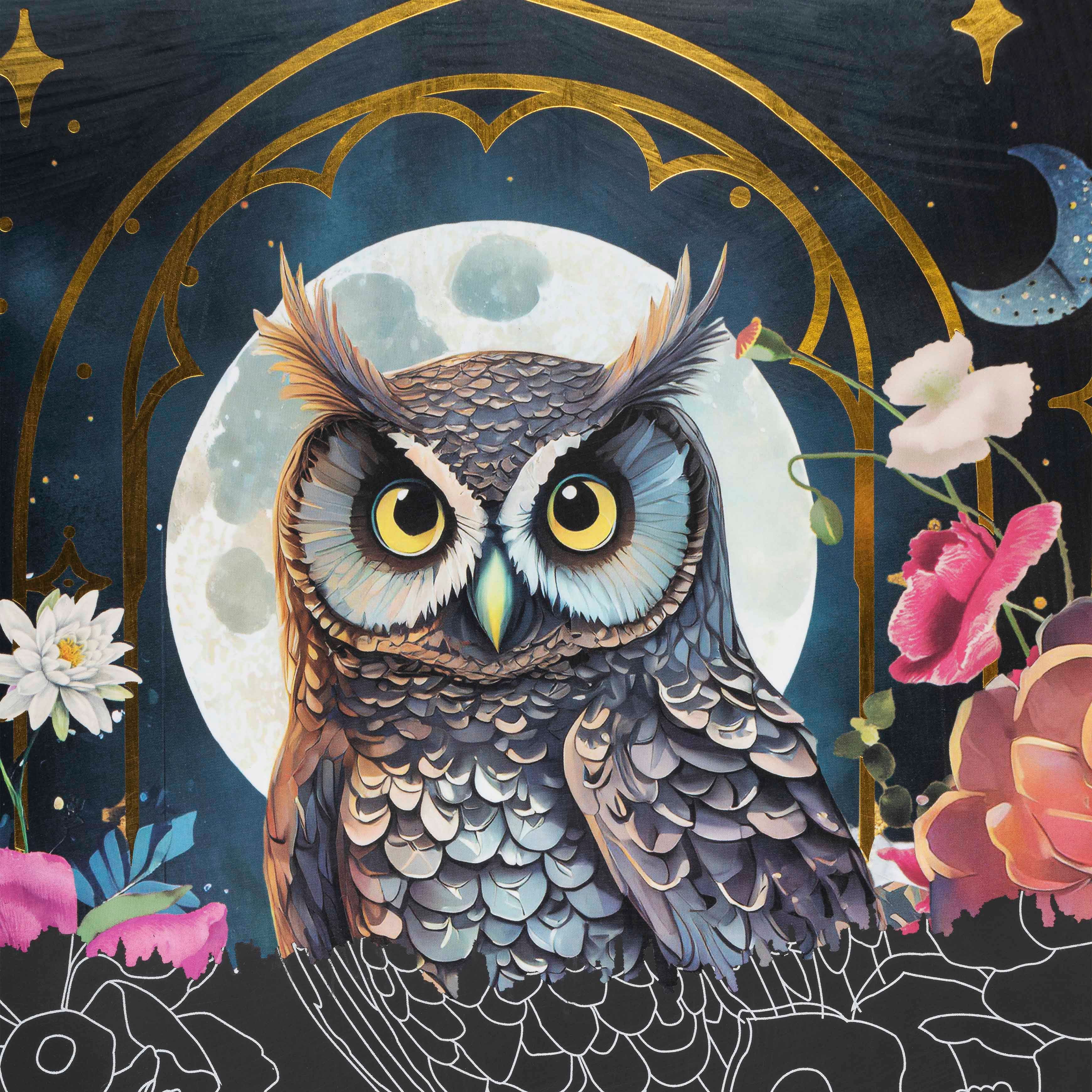 Brea Reese&#x2122; 9&#x22; x 12&#x22; Moonlit Garden Scratch Art Paper Pad