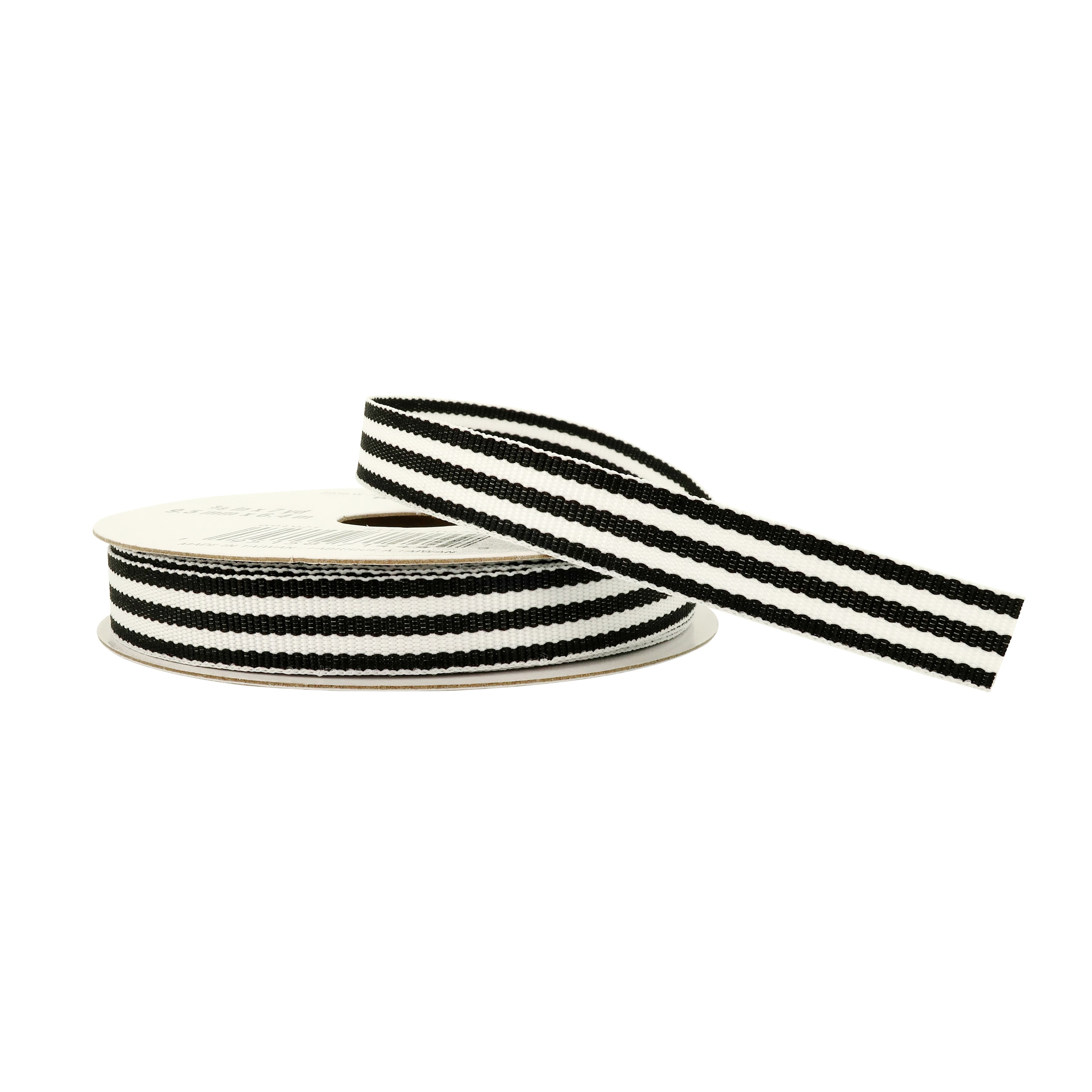 3/8&#x22; x 7yd. Grosgrain Stripe Ribbon by Celebrate It&#x2122;