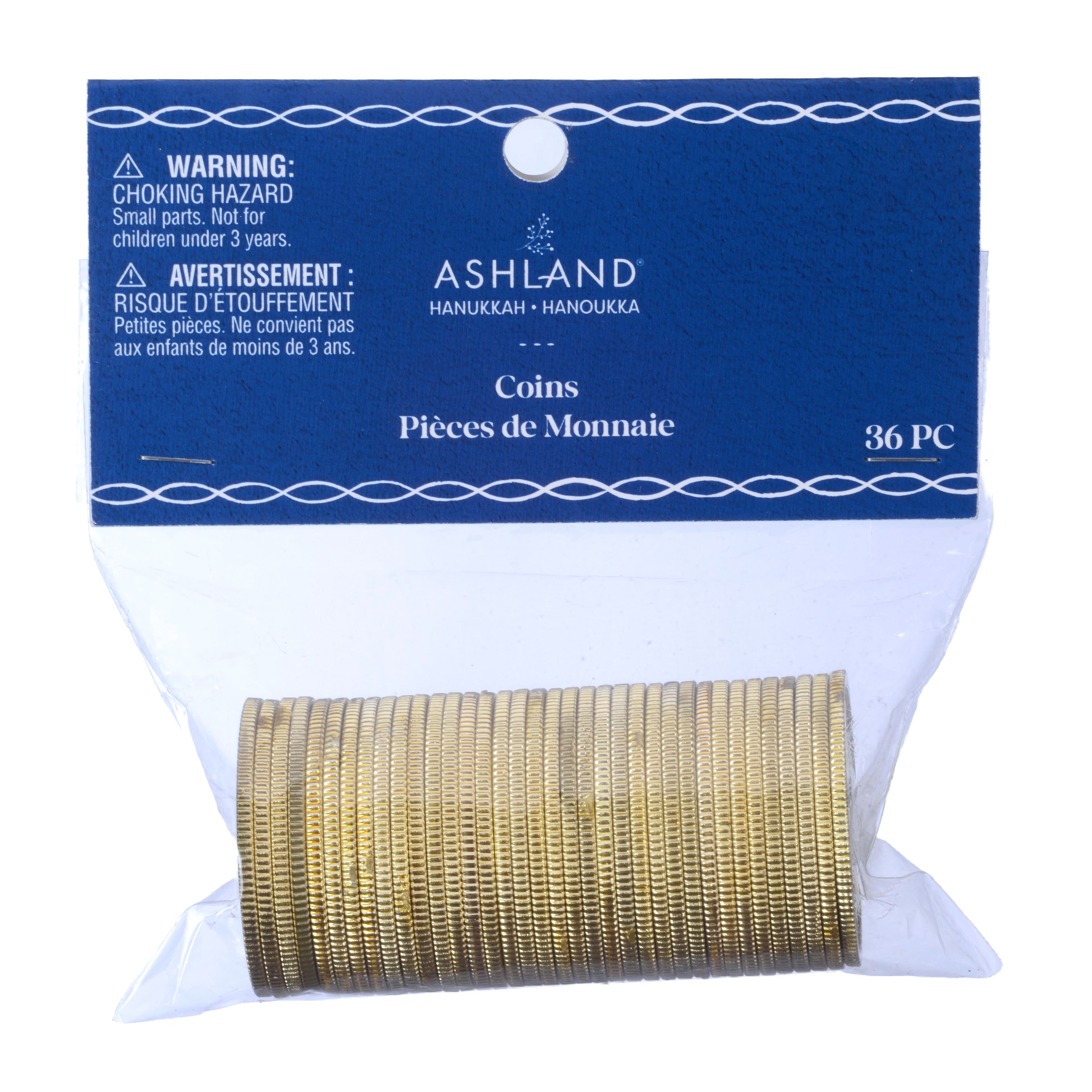 Gold Hanukkah Coins, 36ct. by Ashland®