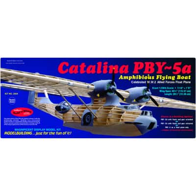 Guillow社大型スケールディスプレイモデルキットCatalinaPBY-5a PBY-5a Catalina - Paul K. Guillow, Inc.