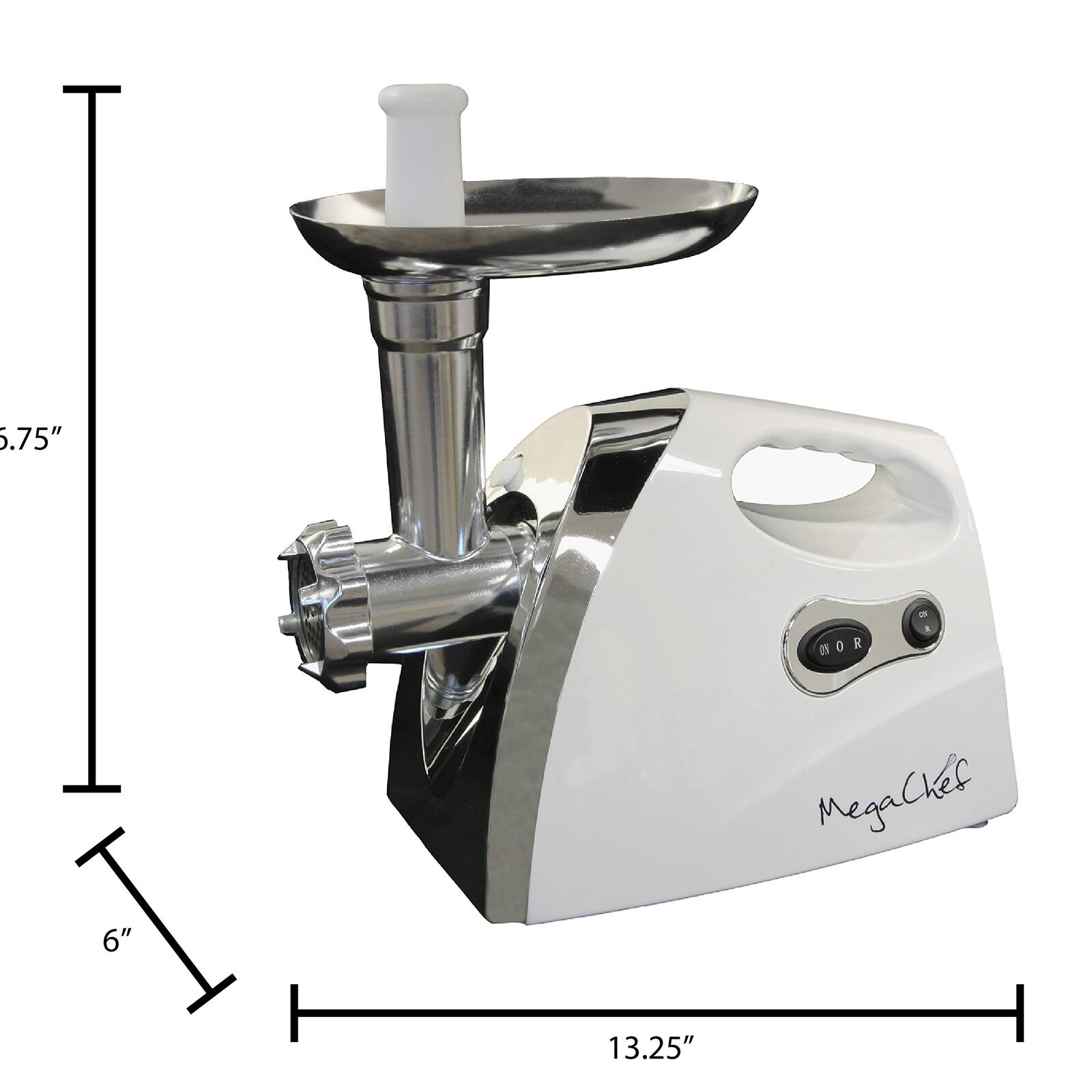 MegaChef 1200 Watt Powerful Automatic Meat Grinder