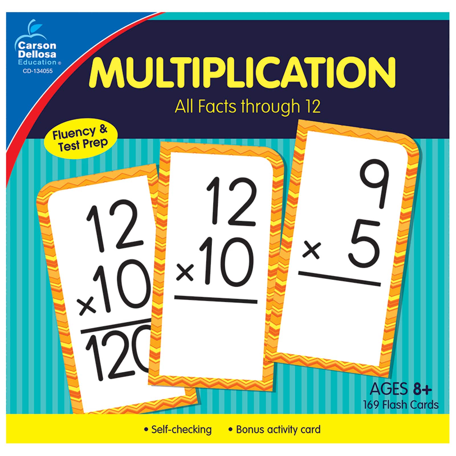 Find the Carson Dellosa Education® 0-12 Multiplication Flash Cards at ...
