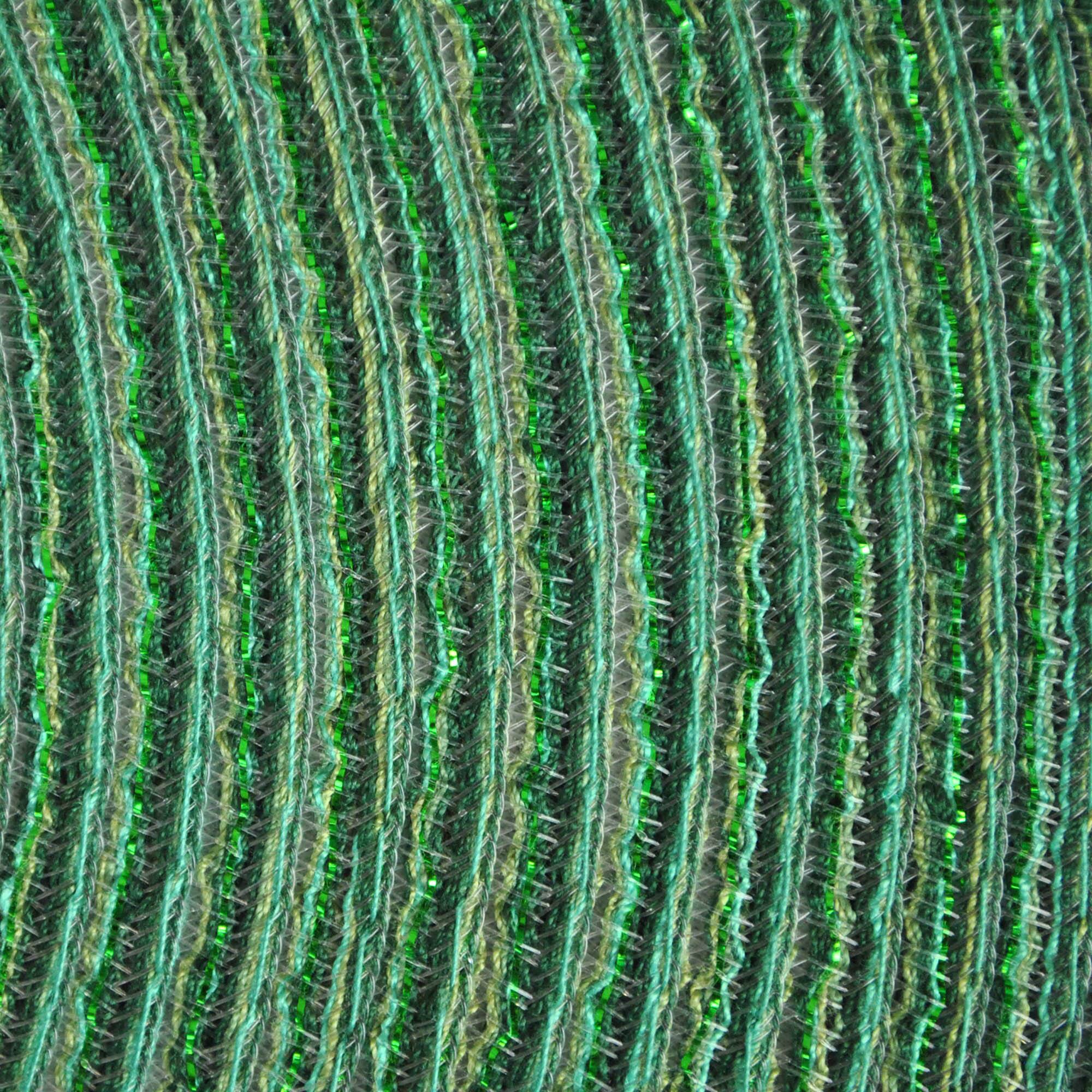 DII® Round Variegated Braided Polypropylene Placemats, 6ct.