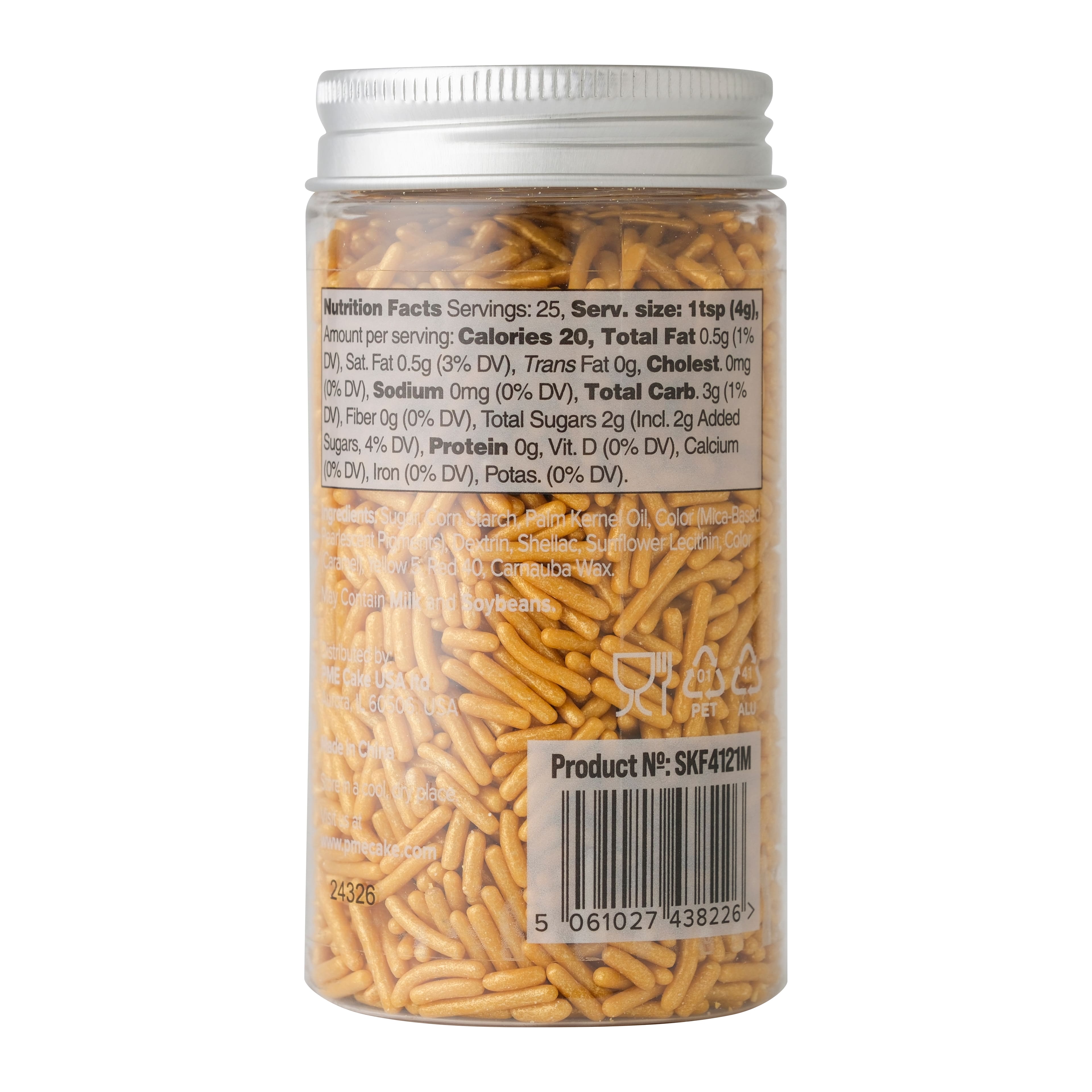 PME Cake Sweet Street&#xAE; 3.5oz. Jimmies Sprinkles