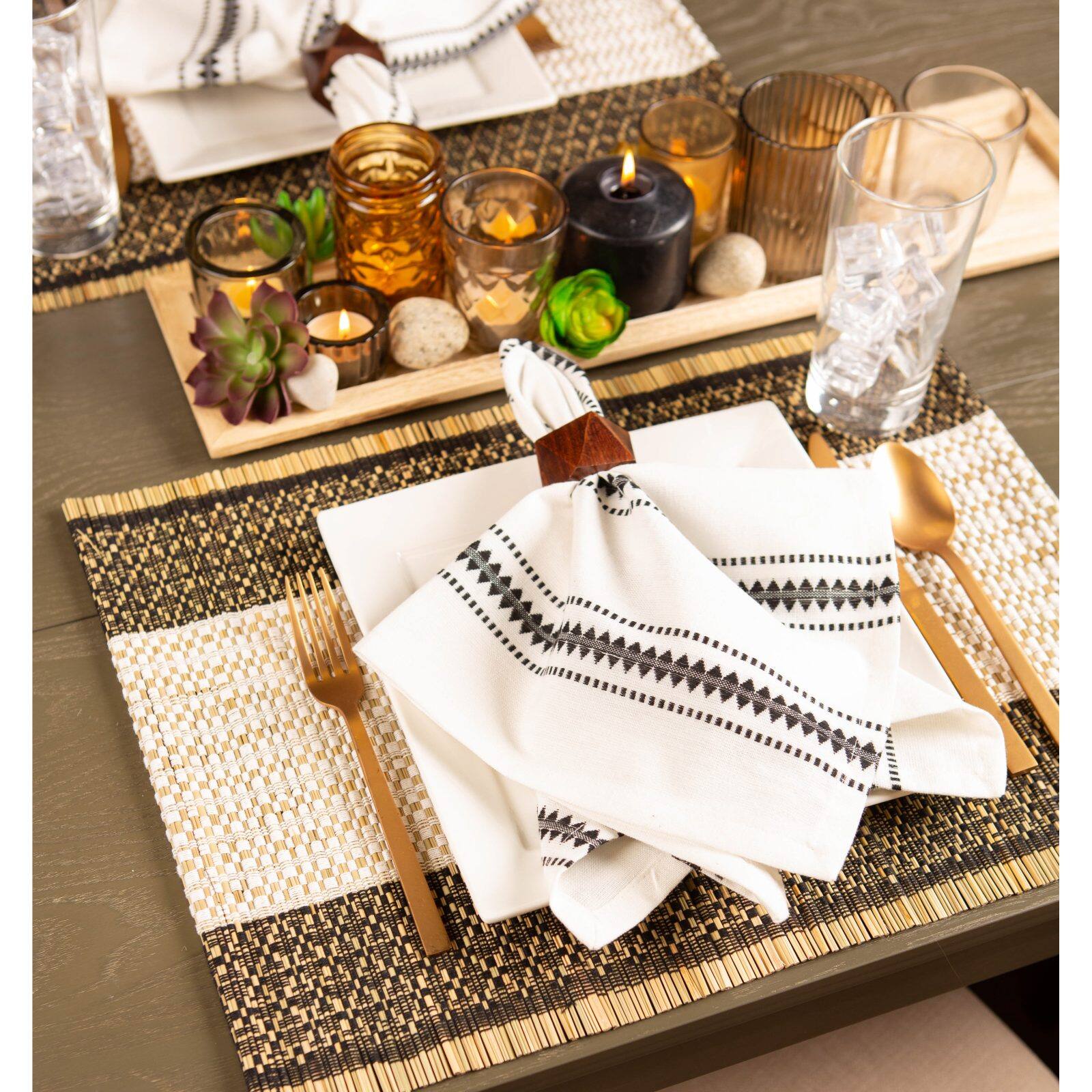 DII® Urban Oasis Reed Placemat Set, 6ct.