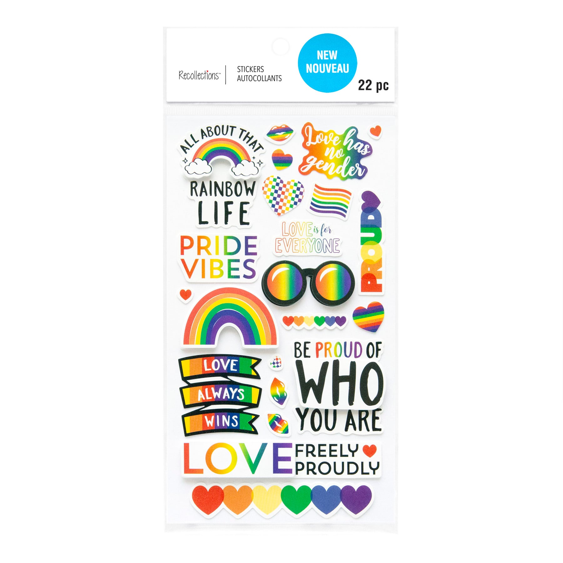 Pride Family Dimensional Stickers by Recollections&#x2122;