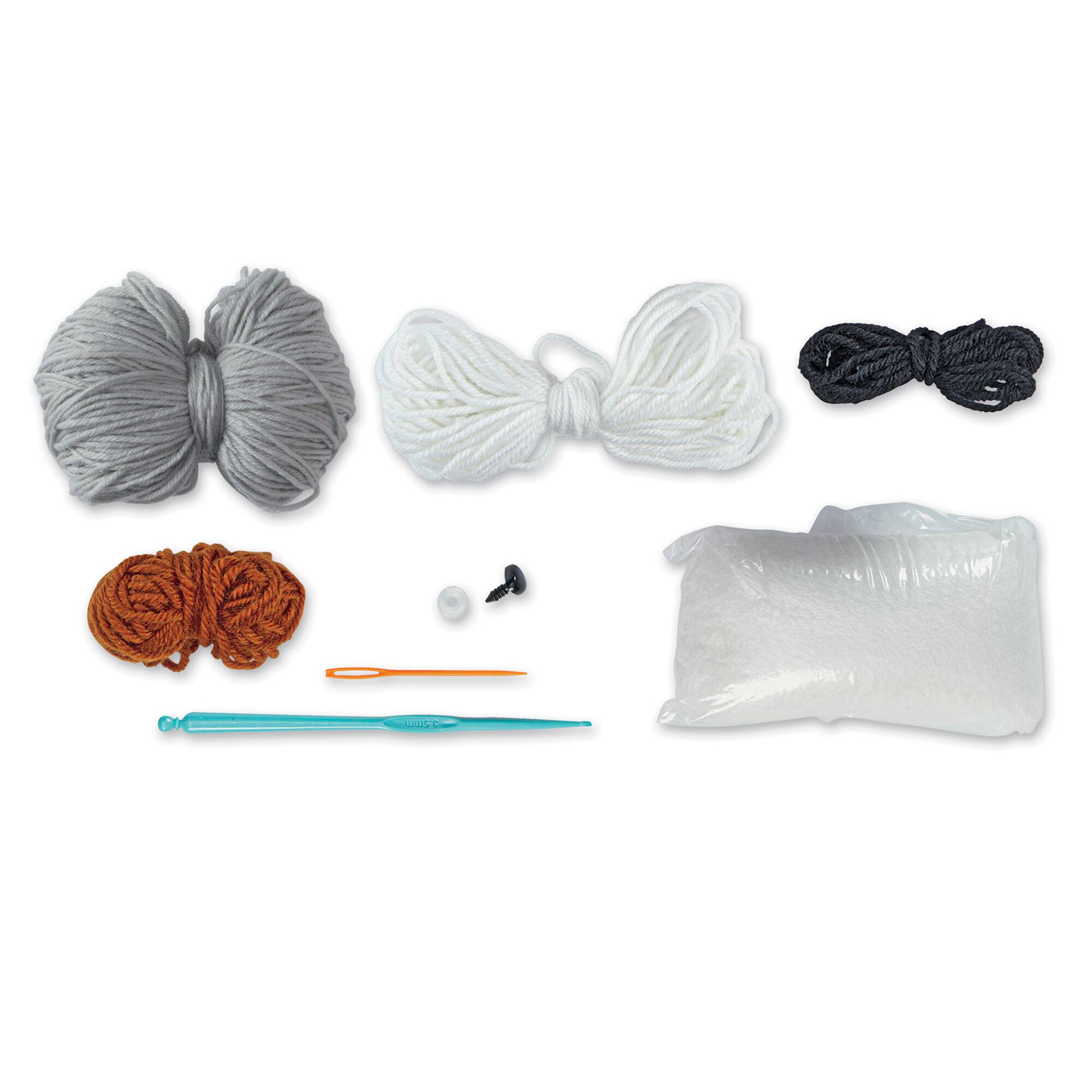 Intermediate Sloth Planter Crochet Kit by Loops & Threads®