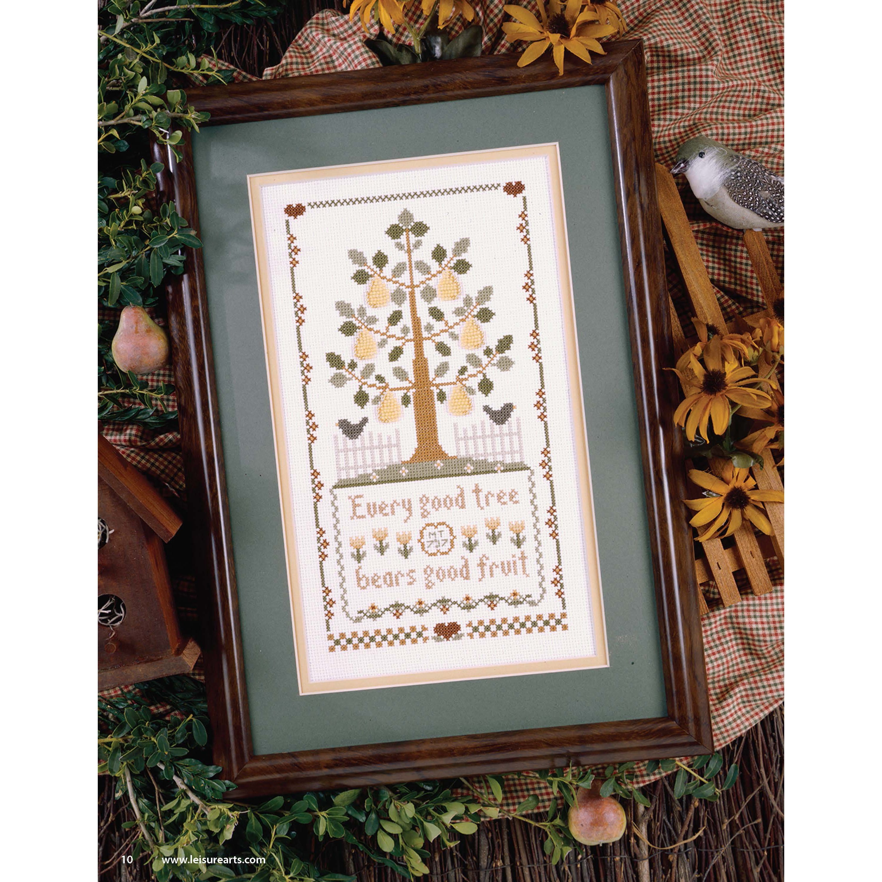 Leisure Arts&#xAE; Cross Stitch Joy in the Journey Book