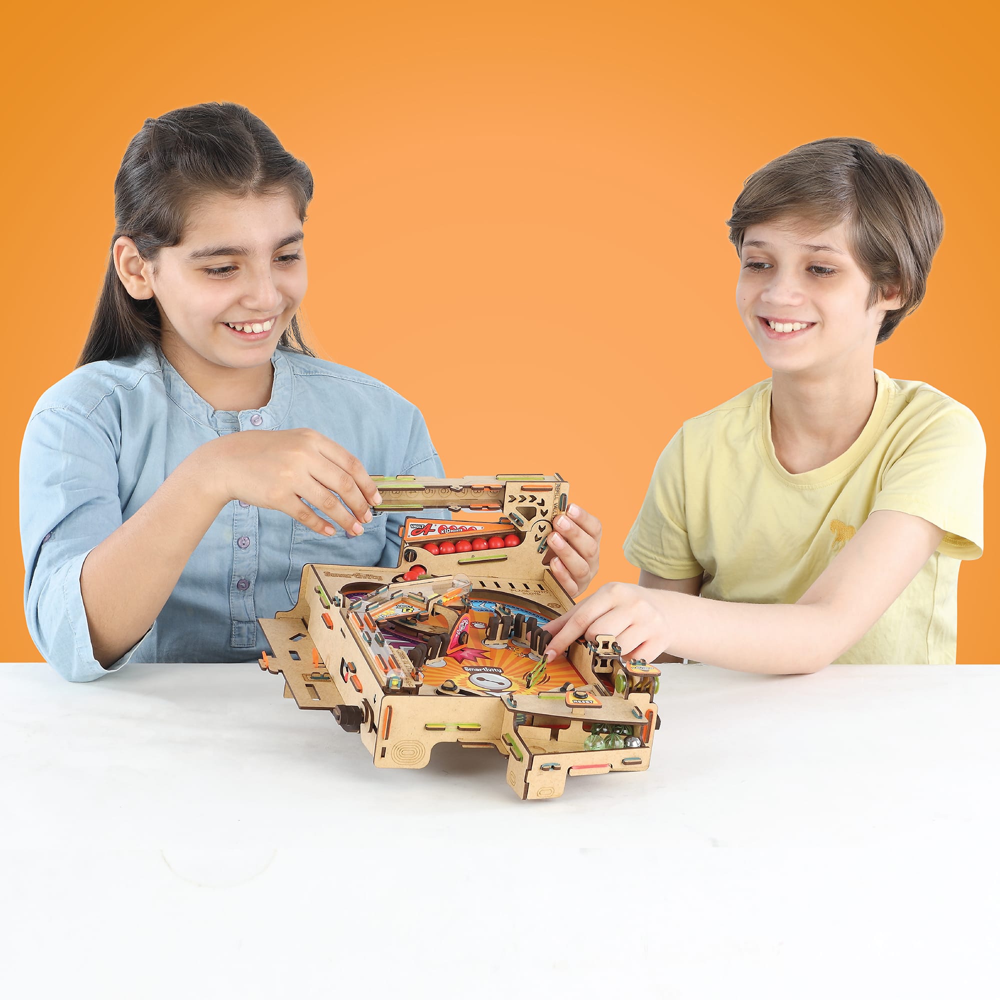 Elenco Smartivity DIY Toy Tabletop Pinball Machine