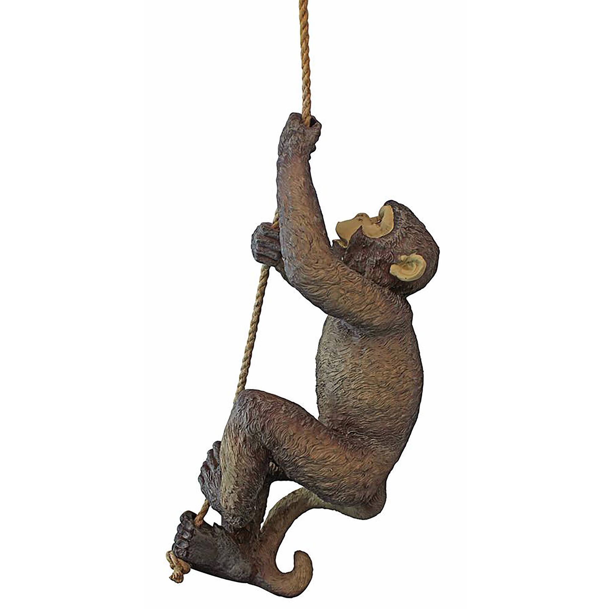 Design Toscano® 20" Makokou the Climbing Monkey Statue