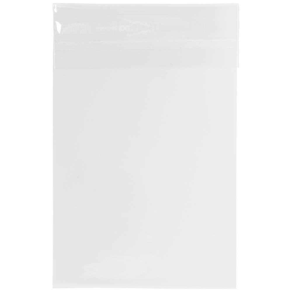 JAM Paper Cello Sleeves with Self Adhesive Closure, 100ct.
