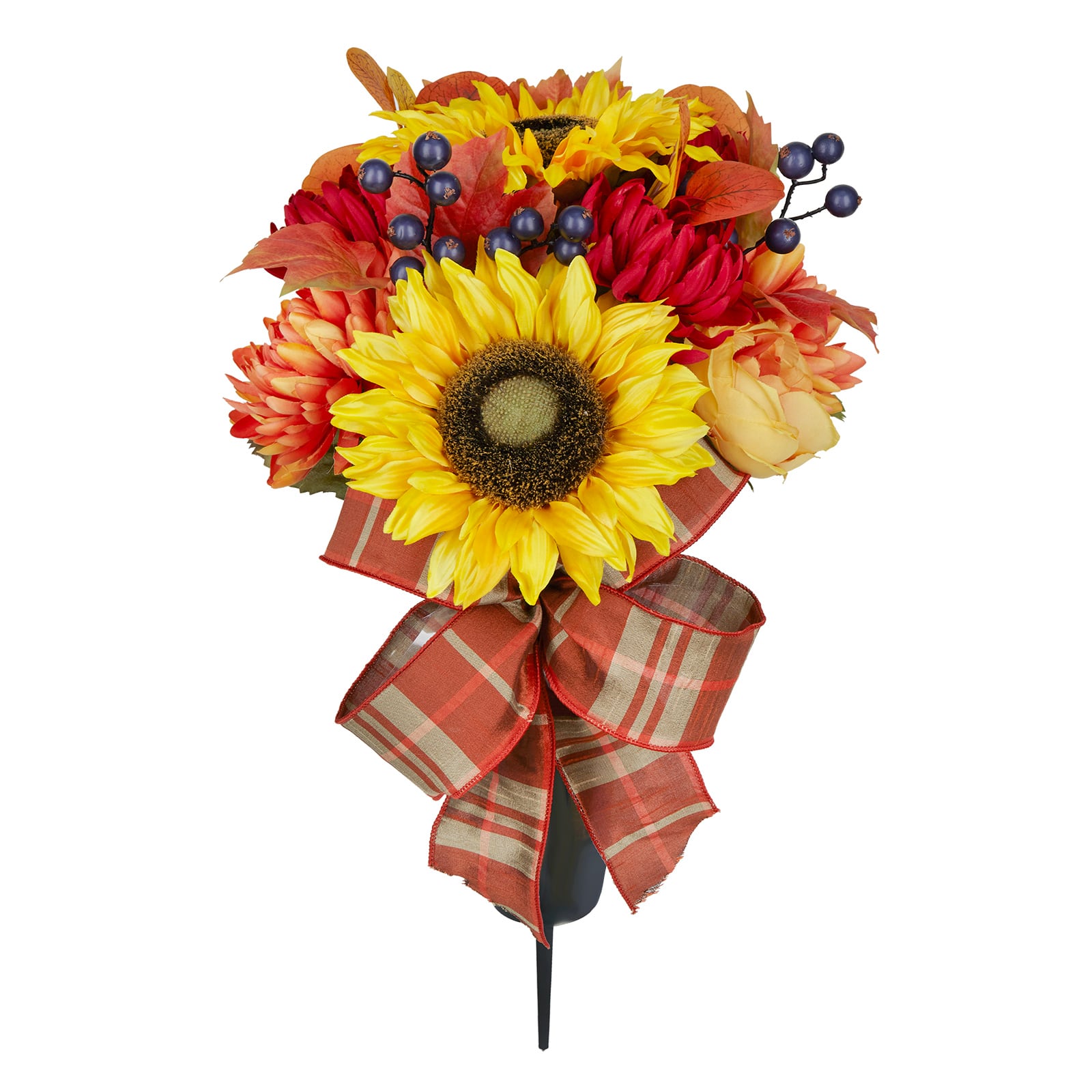 Sunflower &#x26; Mum Remembrance Cone by Ashland&#xAE;