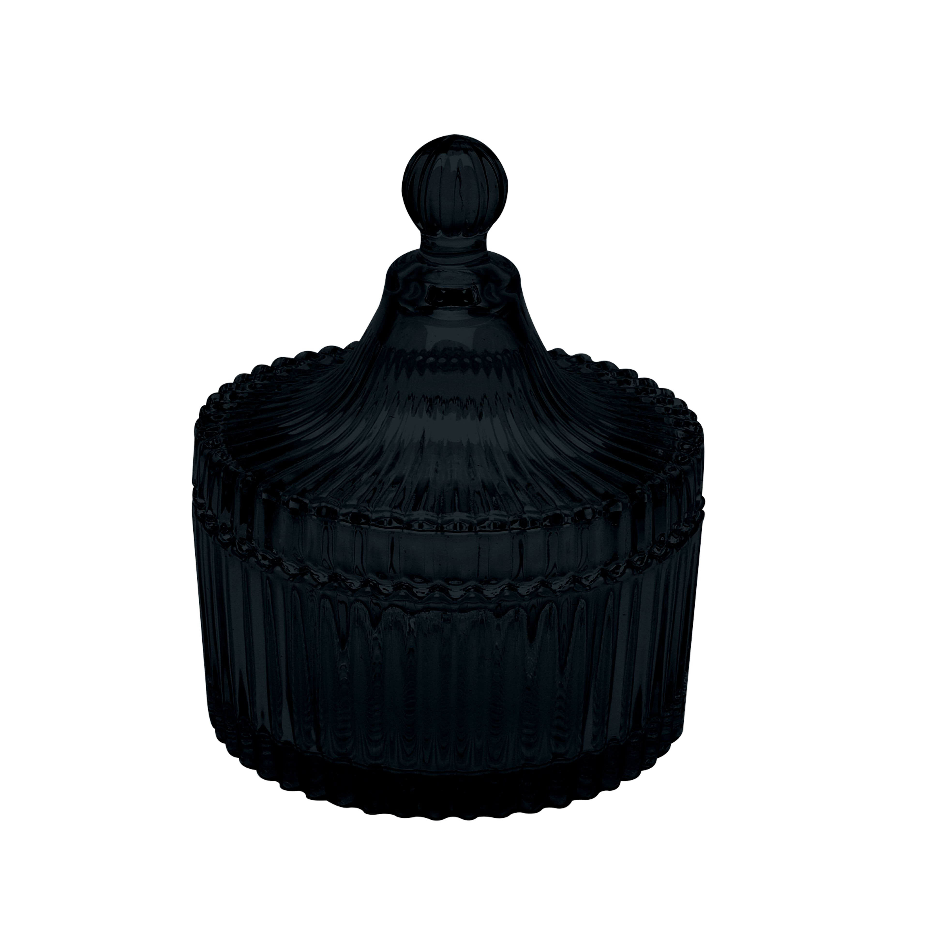 4&#x22; Gothic Glass Jar with Lid by Ashland&#xAE;