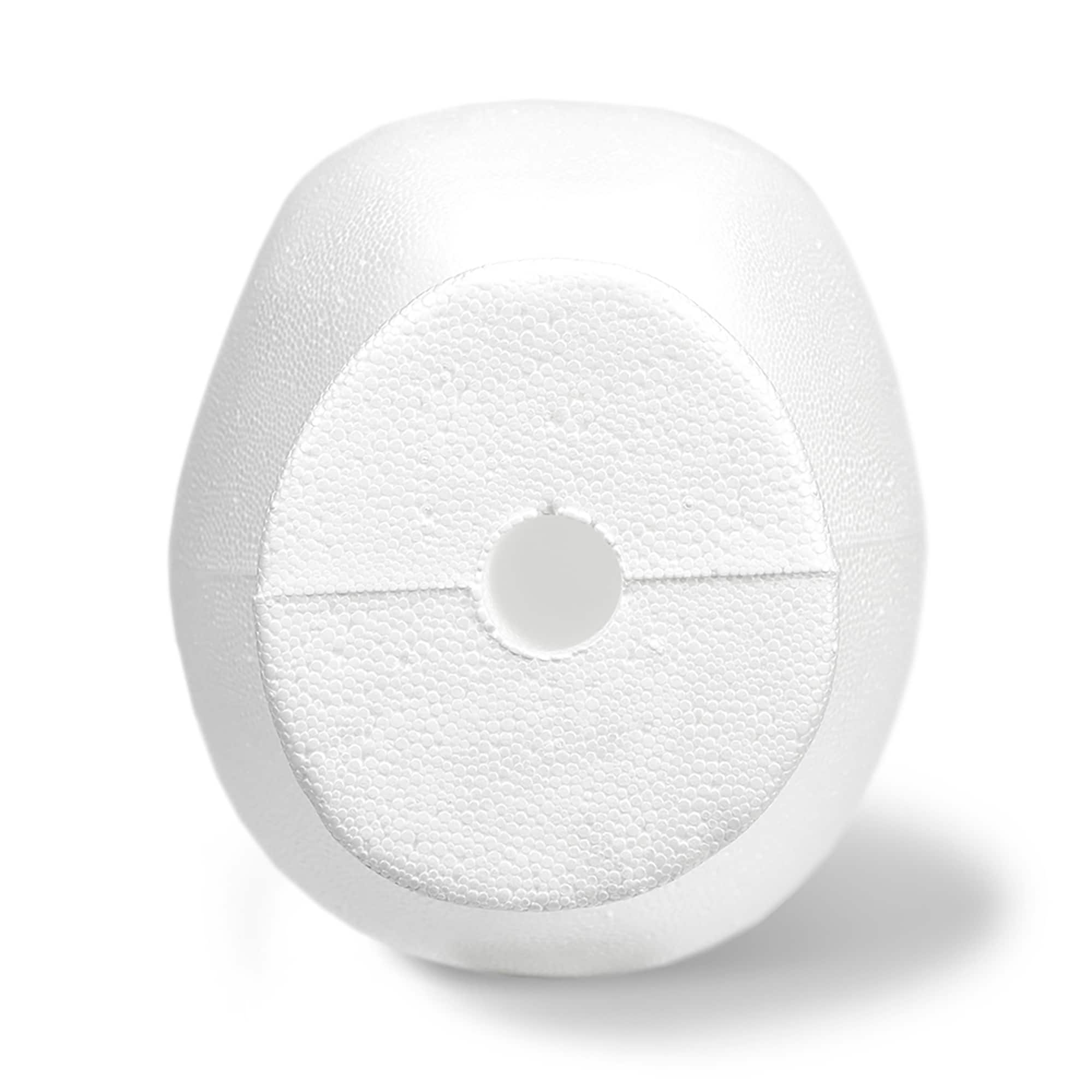 12 Pack: FloraCraft® SmoothFōM® White Foam Faceless Head