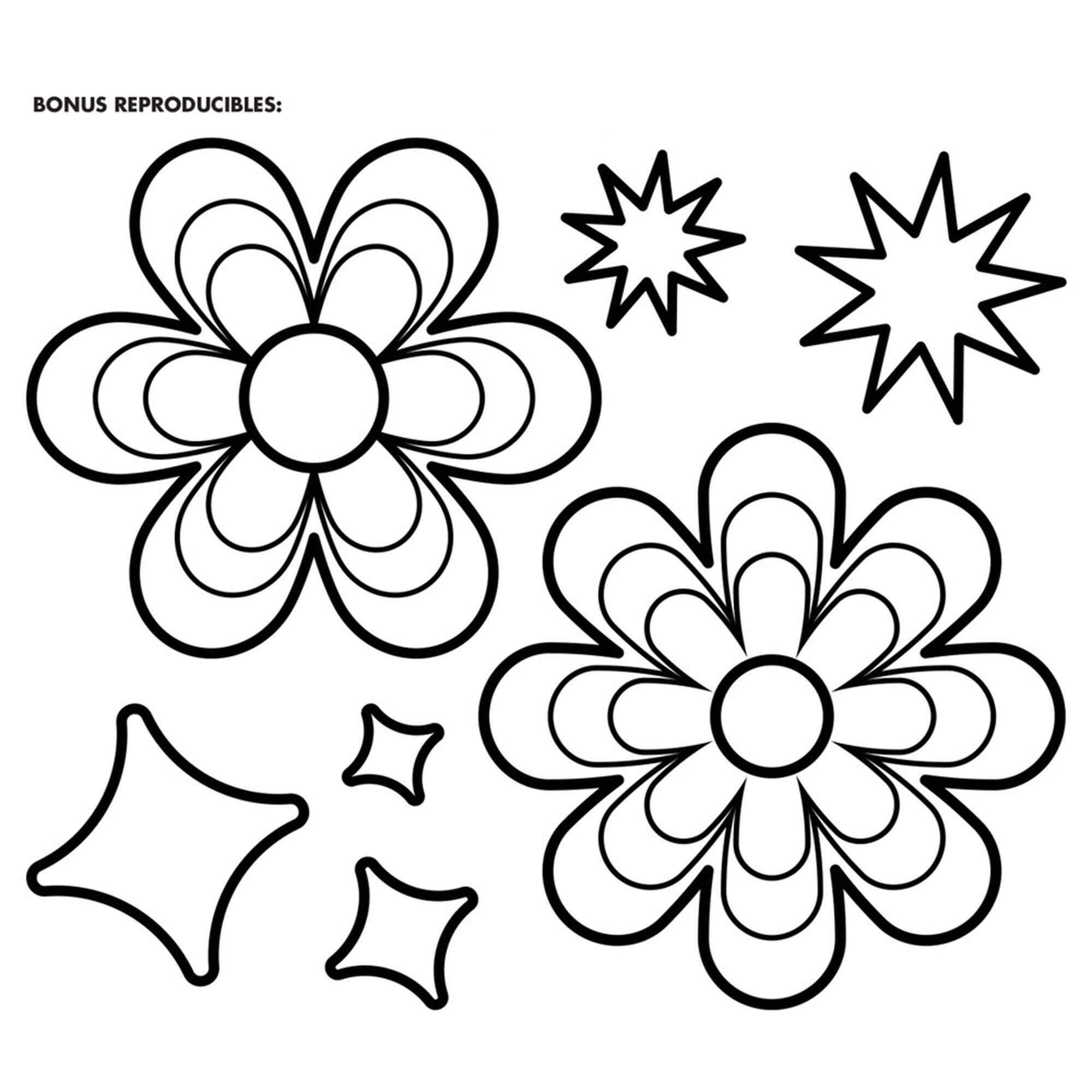 Carson Dellosa® Retro Remix Groovy Flowers & Twinkle Decorations Bulletin Board Set, 3ct.