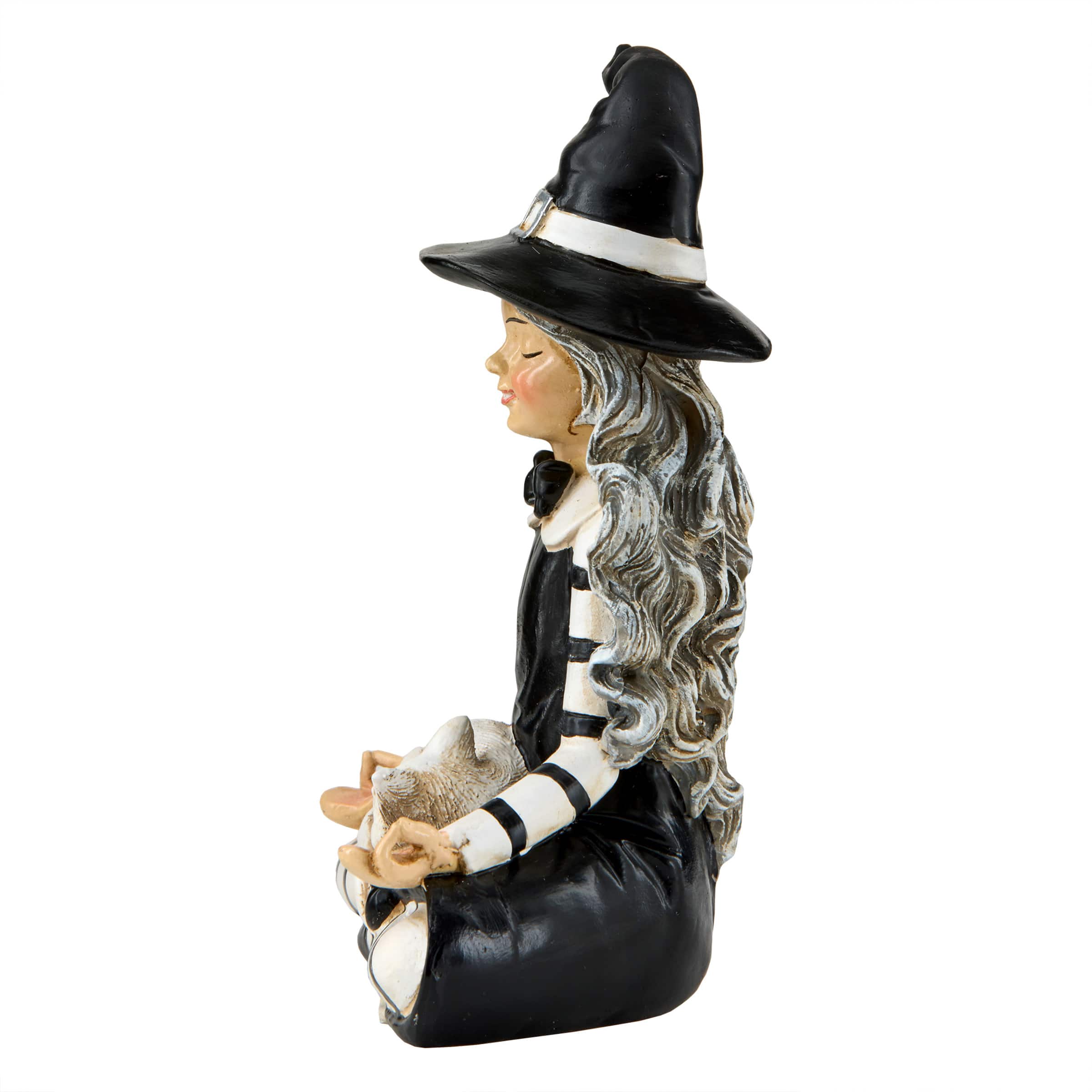 5&#x22; Yoga Witch Tabletop Figurine