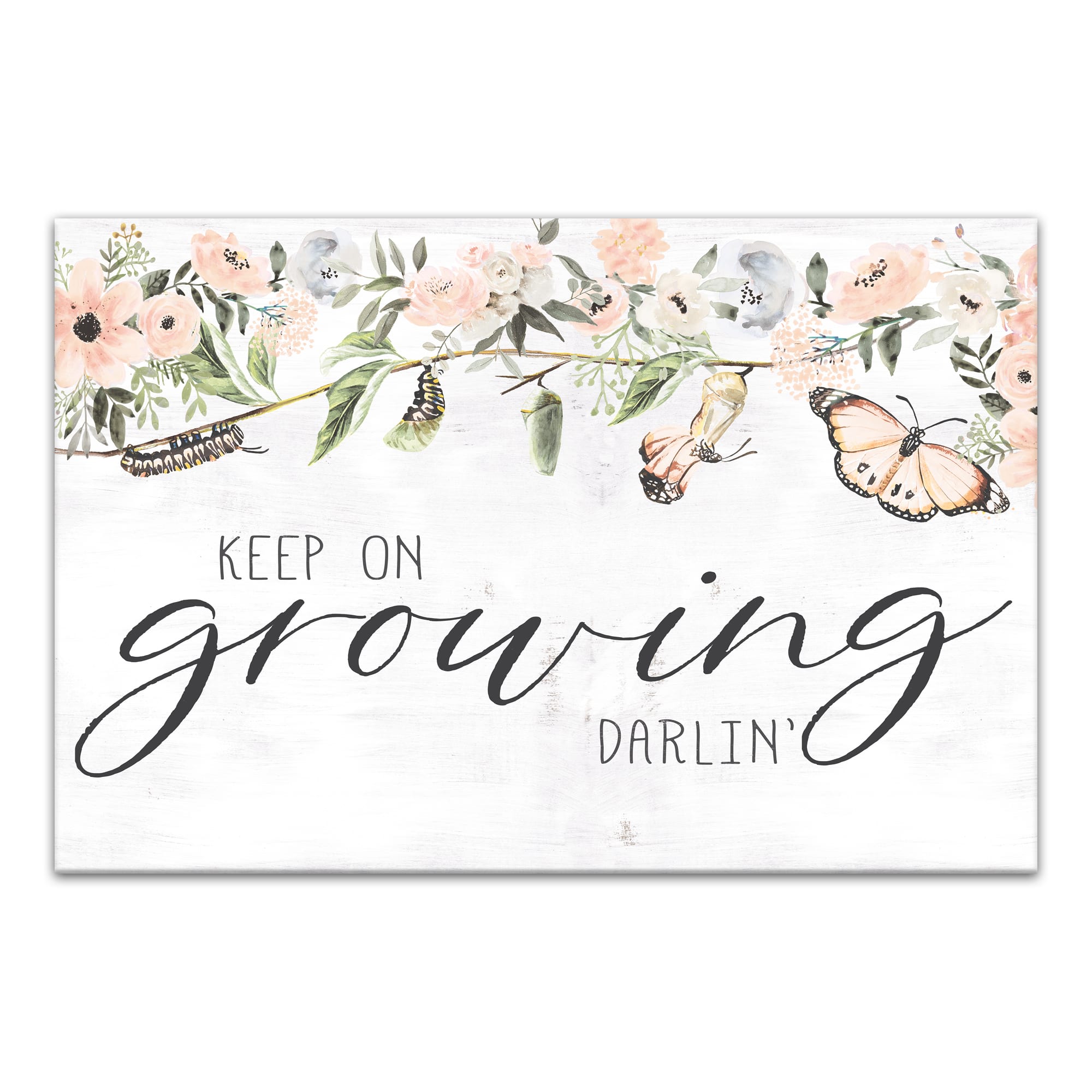Keep on Growing Darlin 20" x 30" Canvas Wall Art