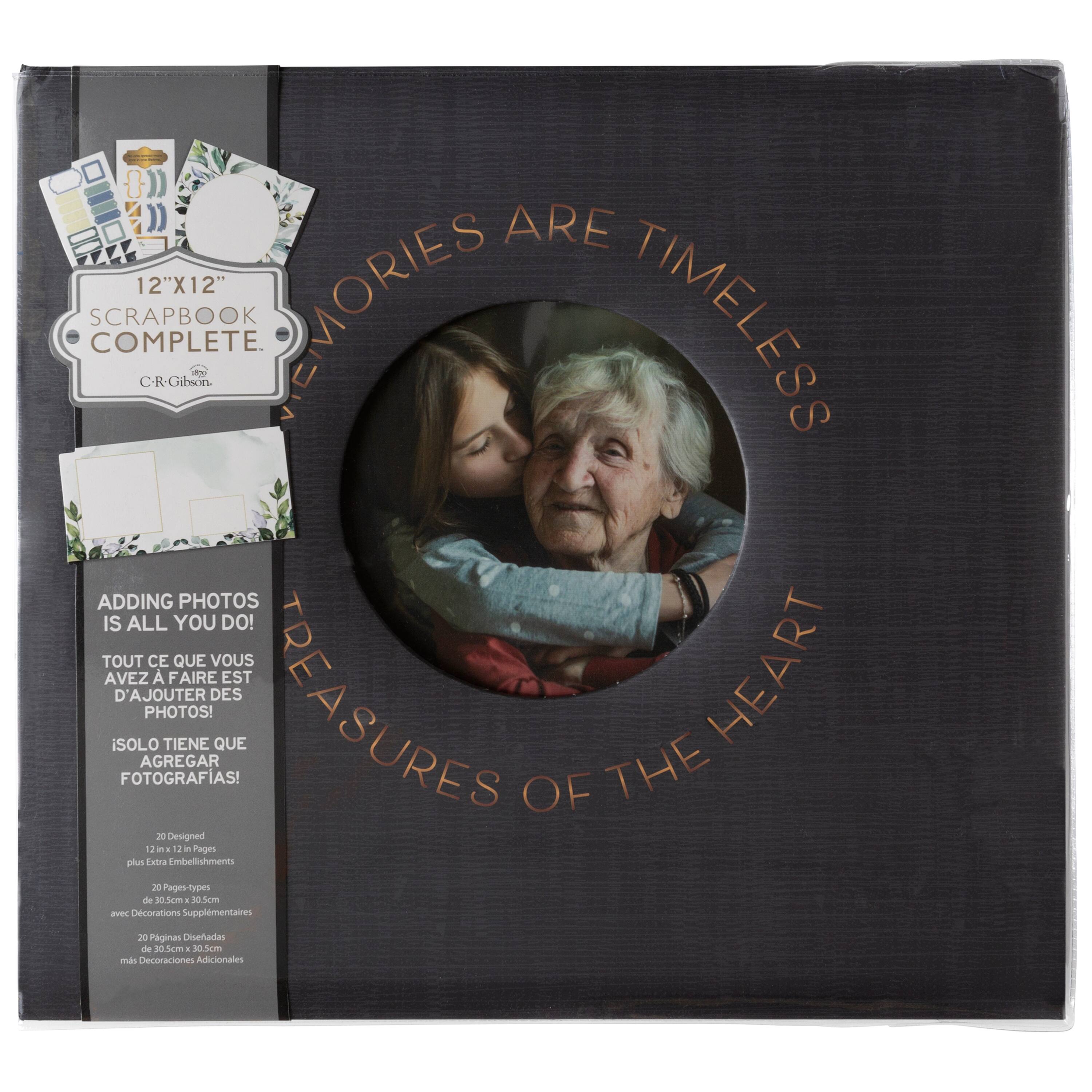 C.R. Gibson® Scrapbook Complete™ Memories Are Timeless Album