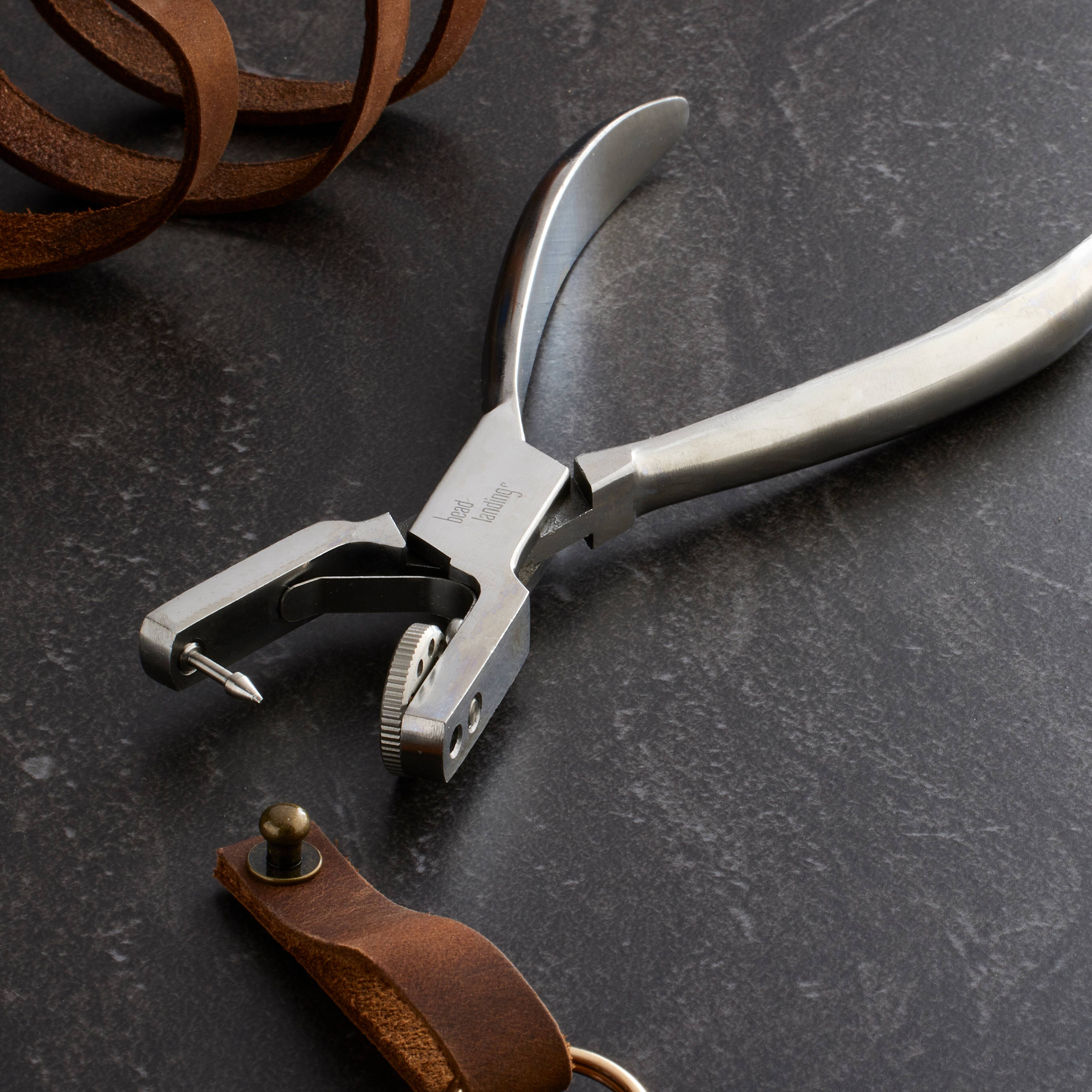 6 Pack: Leather Hole Punch Pliers by Bead Landing™