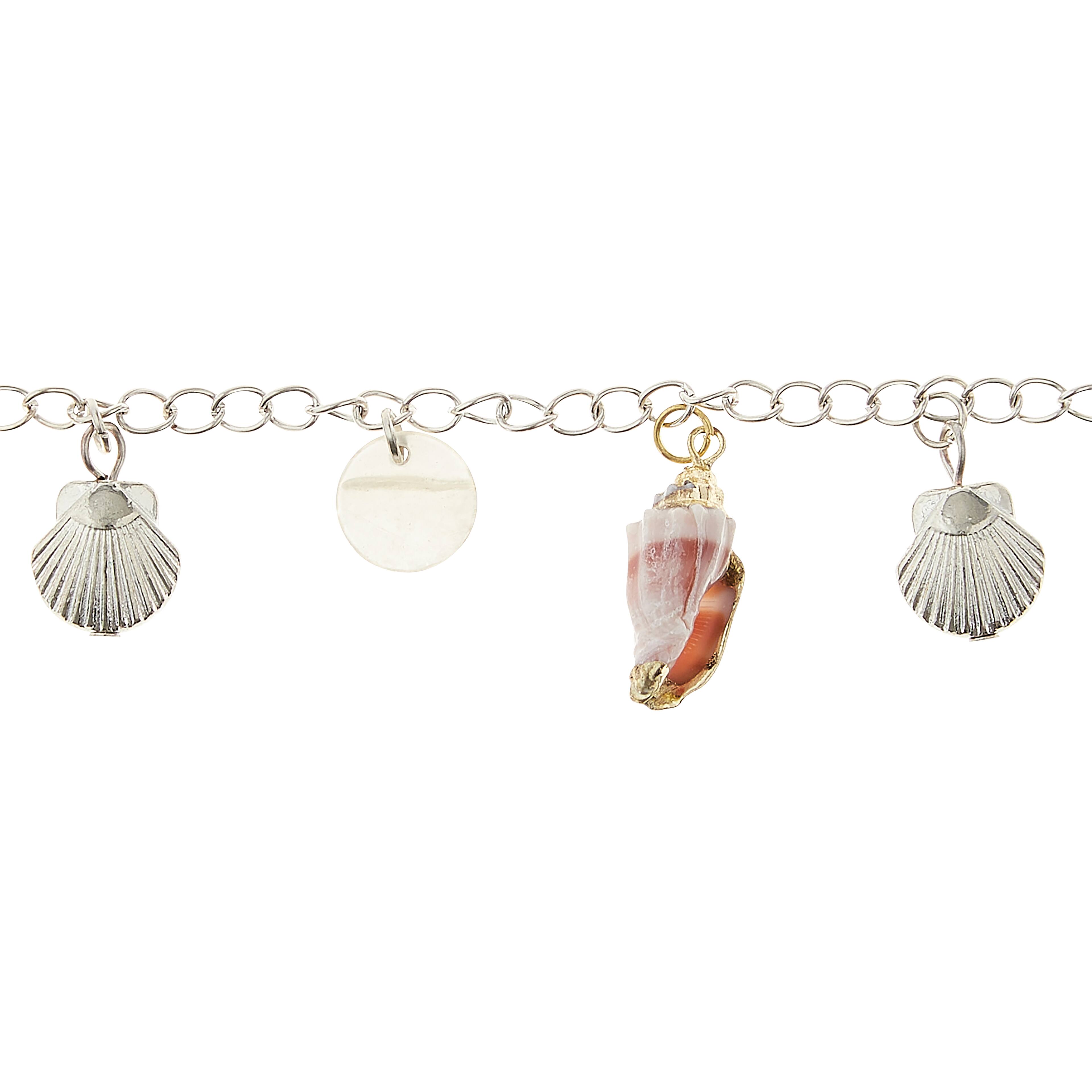 12 Packs: 7 ct. (84 total) Assorted Metal Shell Beads by Bead Landing™