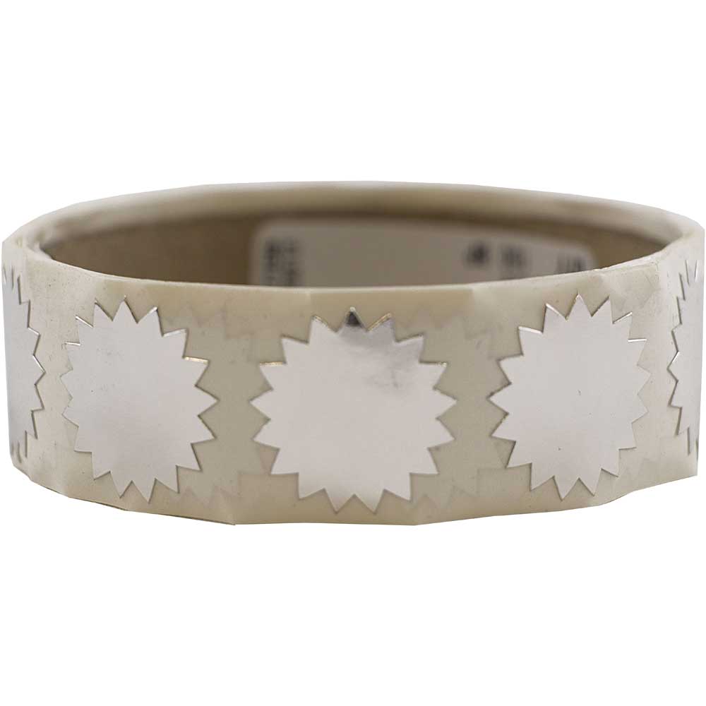 JAM Paper Silver Serrated Edge Circle Label Wafer Seals | Michaels