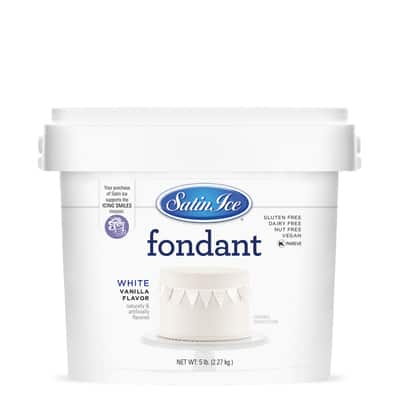 Satin Ice™ White Vanilla Fondant, 5lb. image