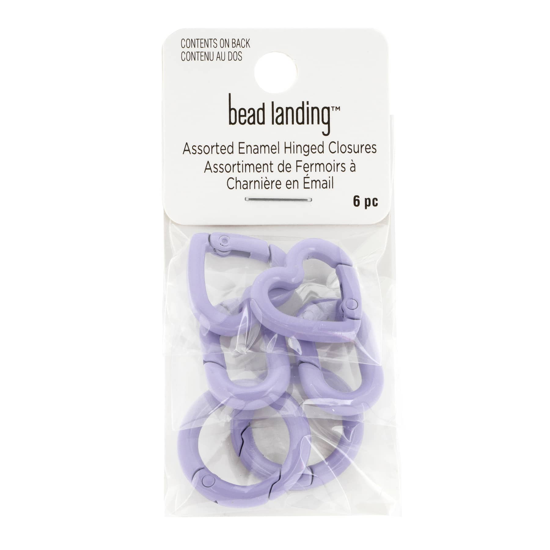 12 Pack: Enameled Hinge Closure Assortment by Bead Landing™