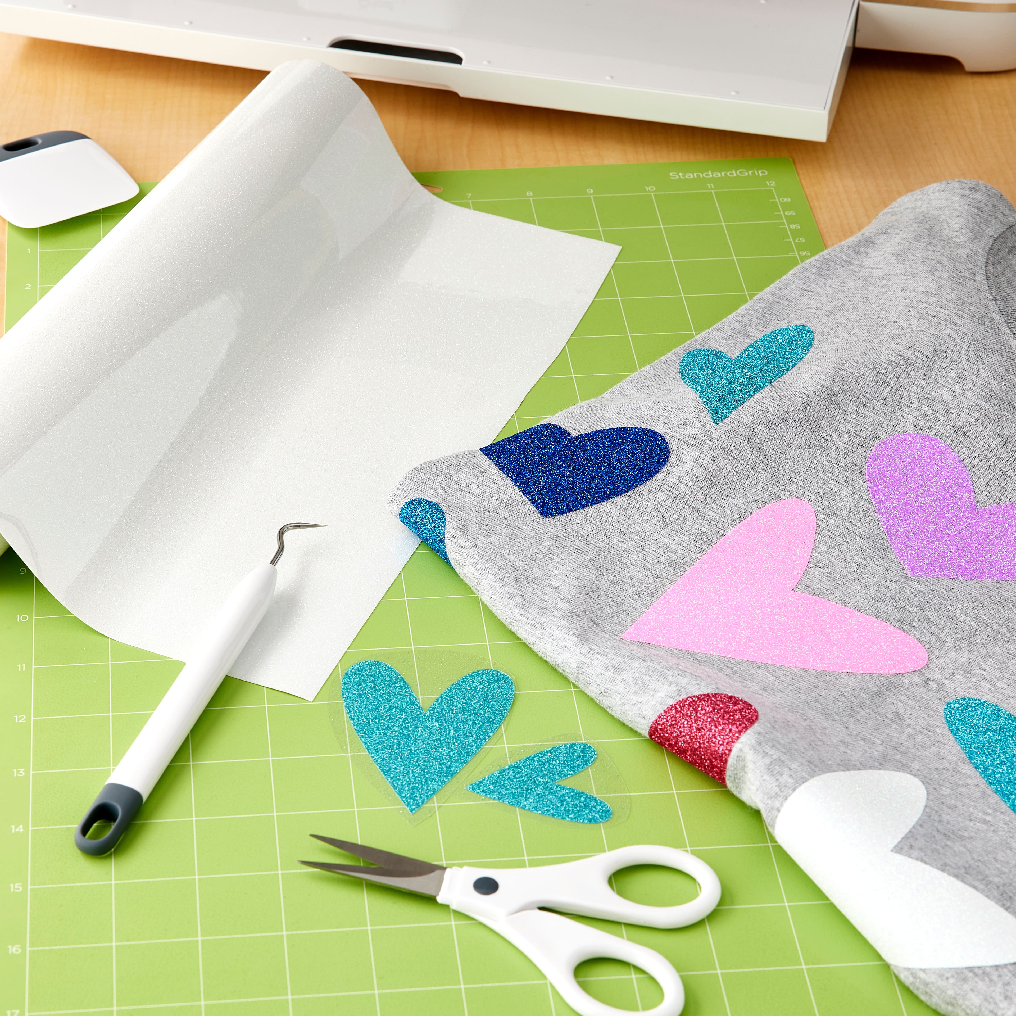 6 Pack: Siser® Glitter Heat Transfer Vinyl Mega Roll