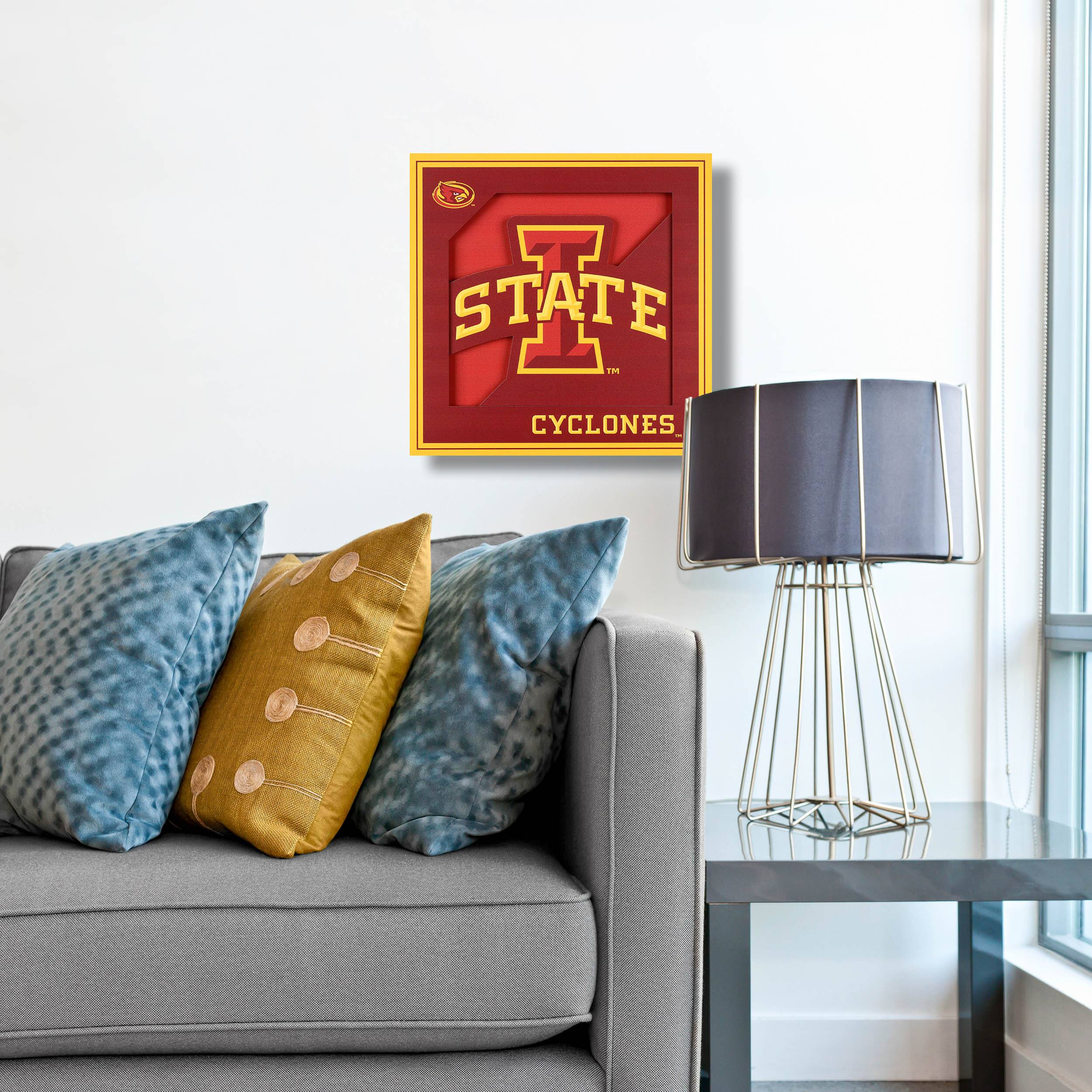 College 3D Logo Series Wall Art