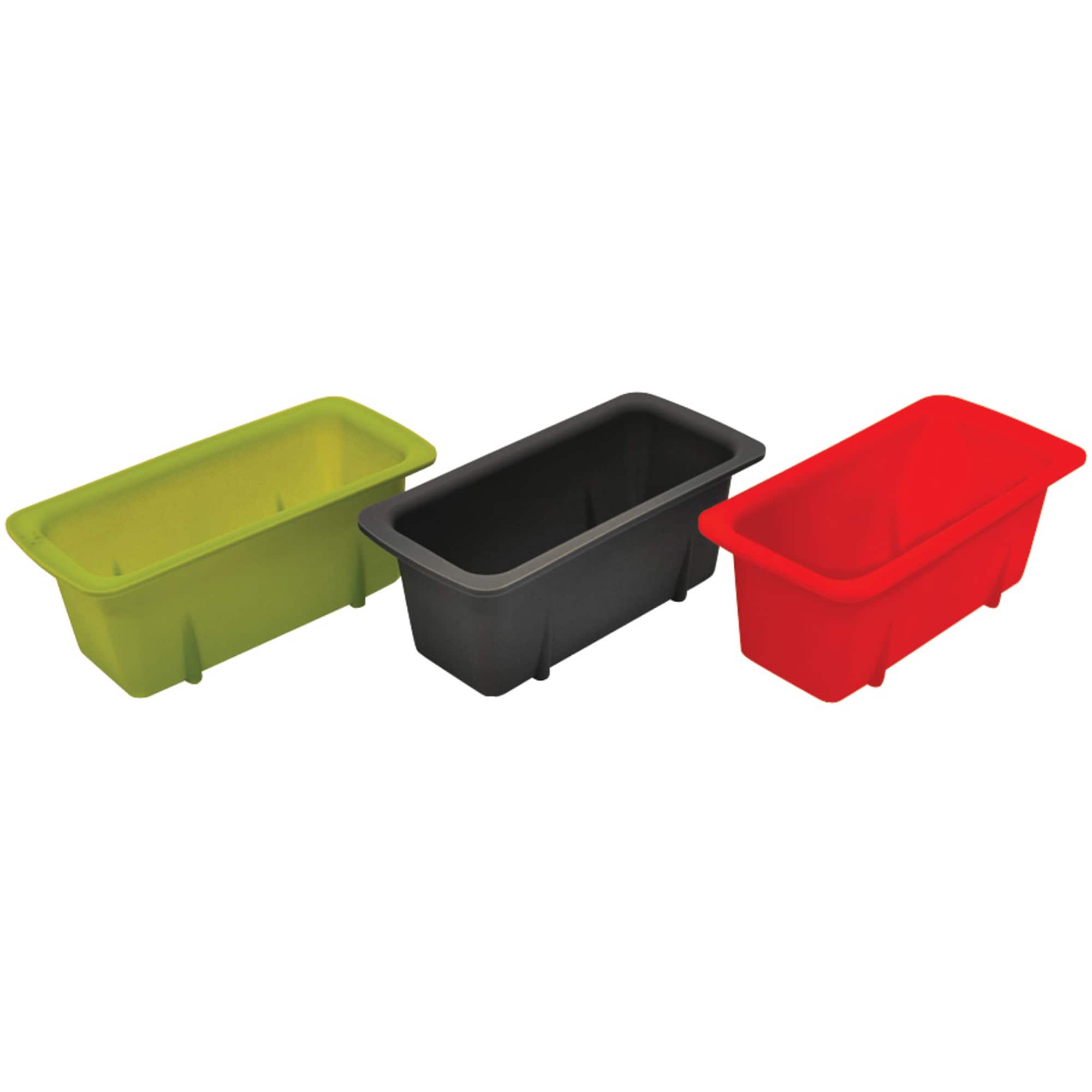Starfrit Silicone Mini Loaf Pan Set, 3ct.