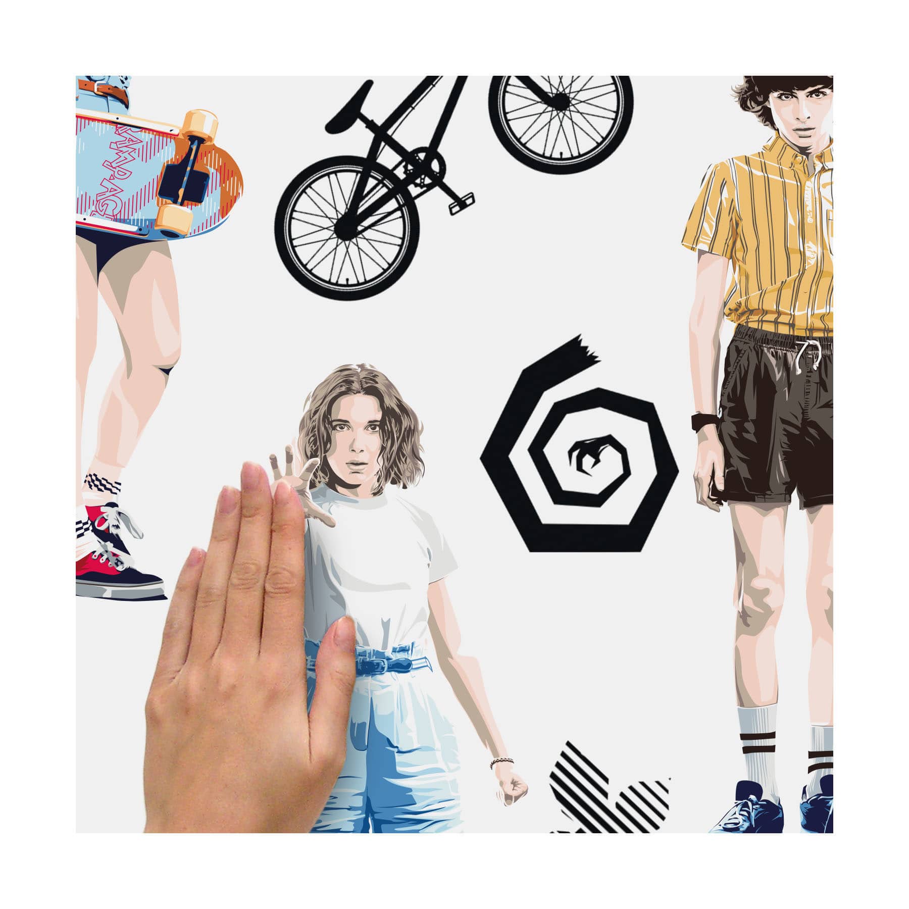 RoomMates Stranger Things Peel & Stick Wall Decals