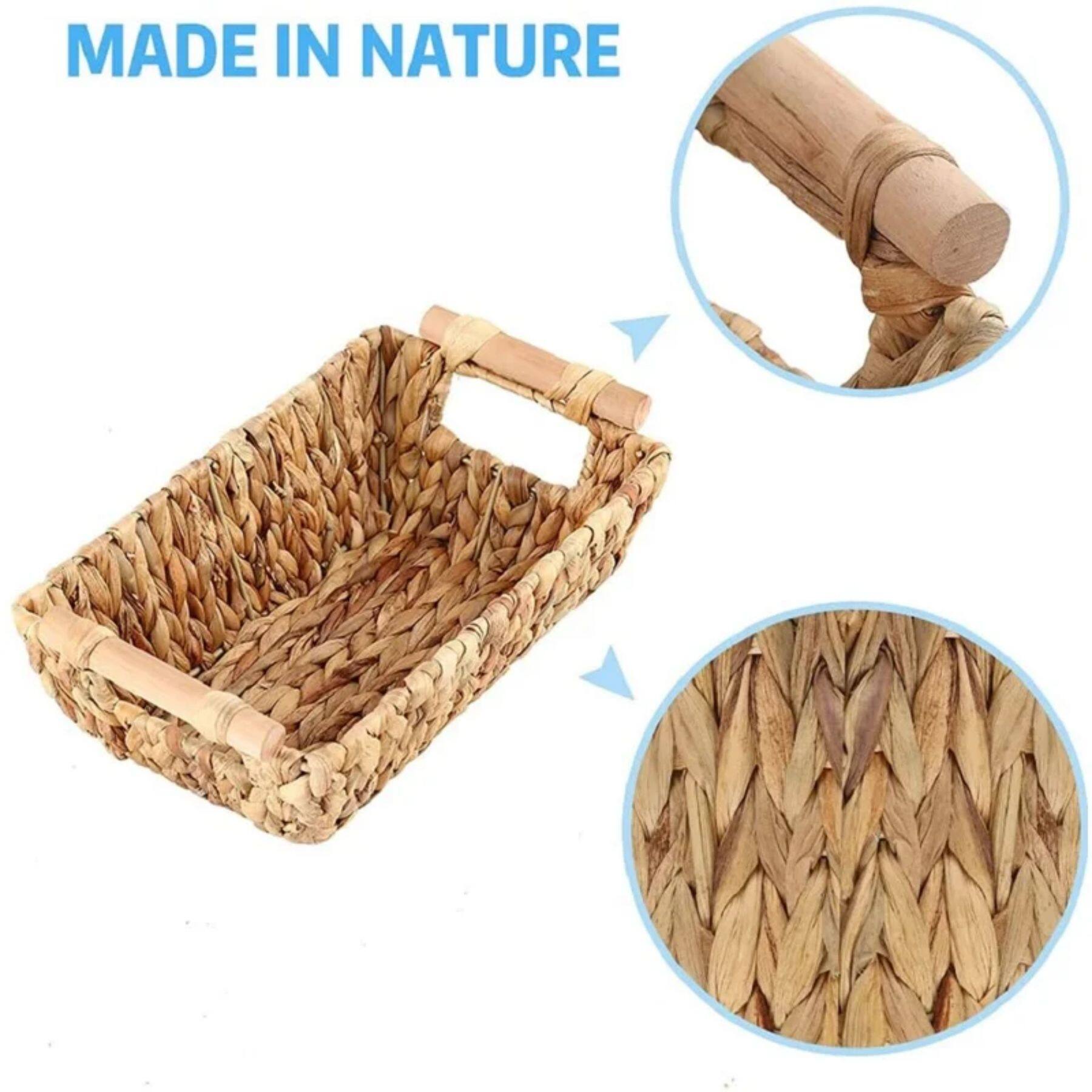 NEX&#x2122; Decorative Hand Woven Storage Baskets, 2ct.