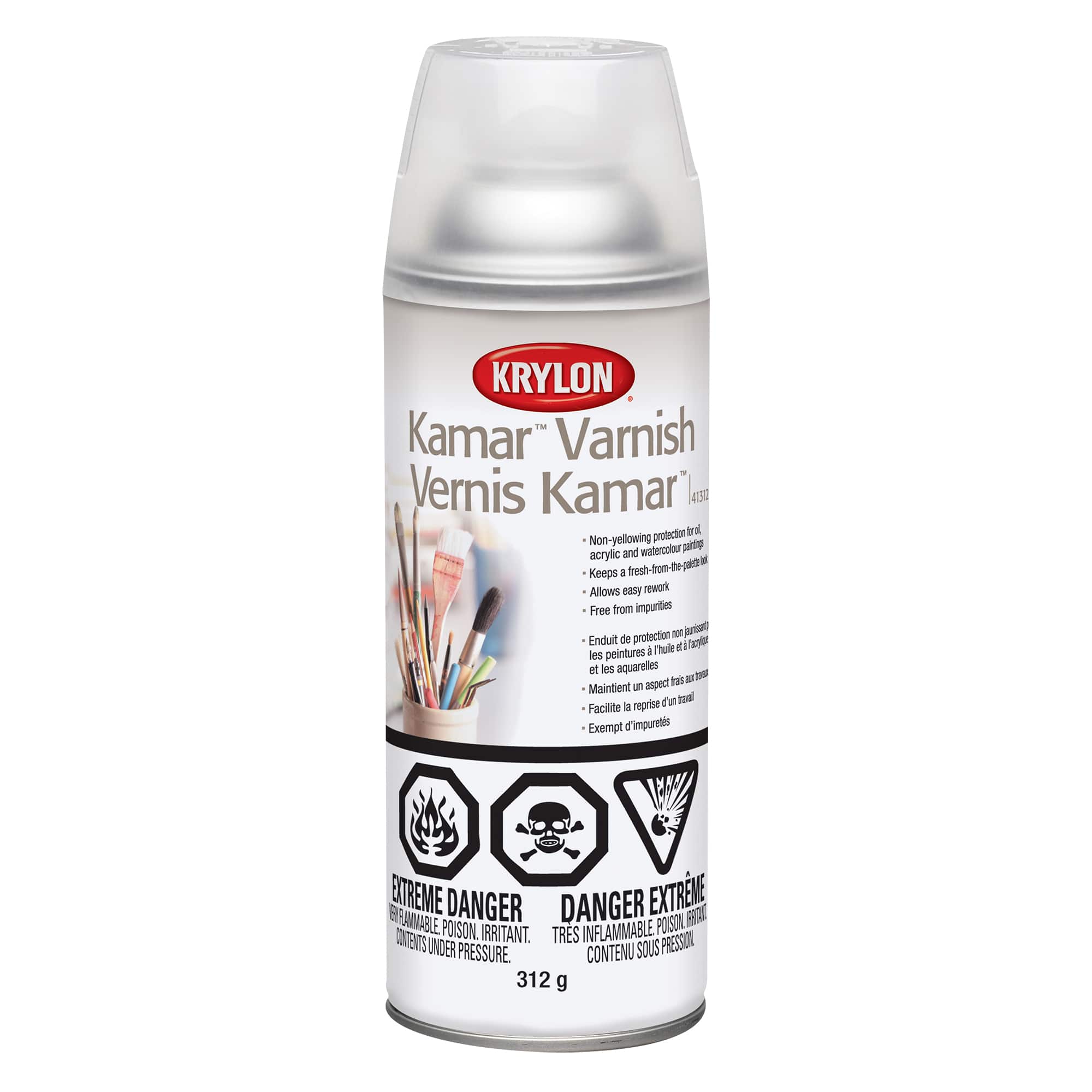 Krylon® Kamar™ Varnish Spray