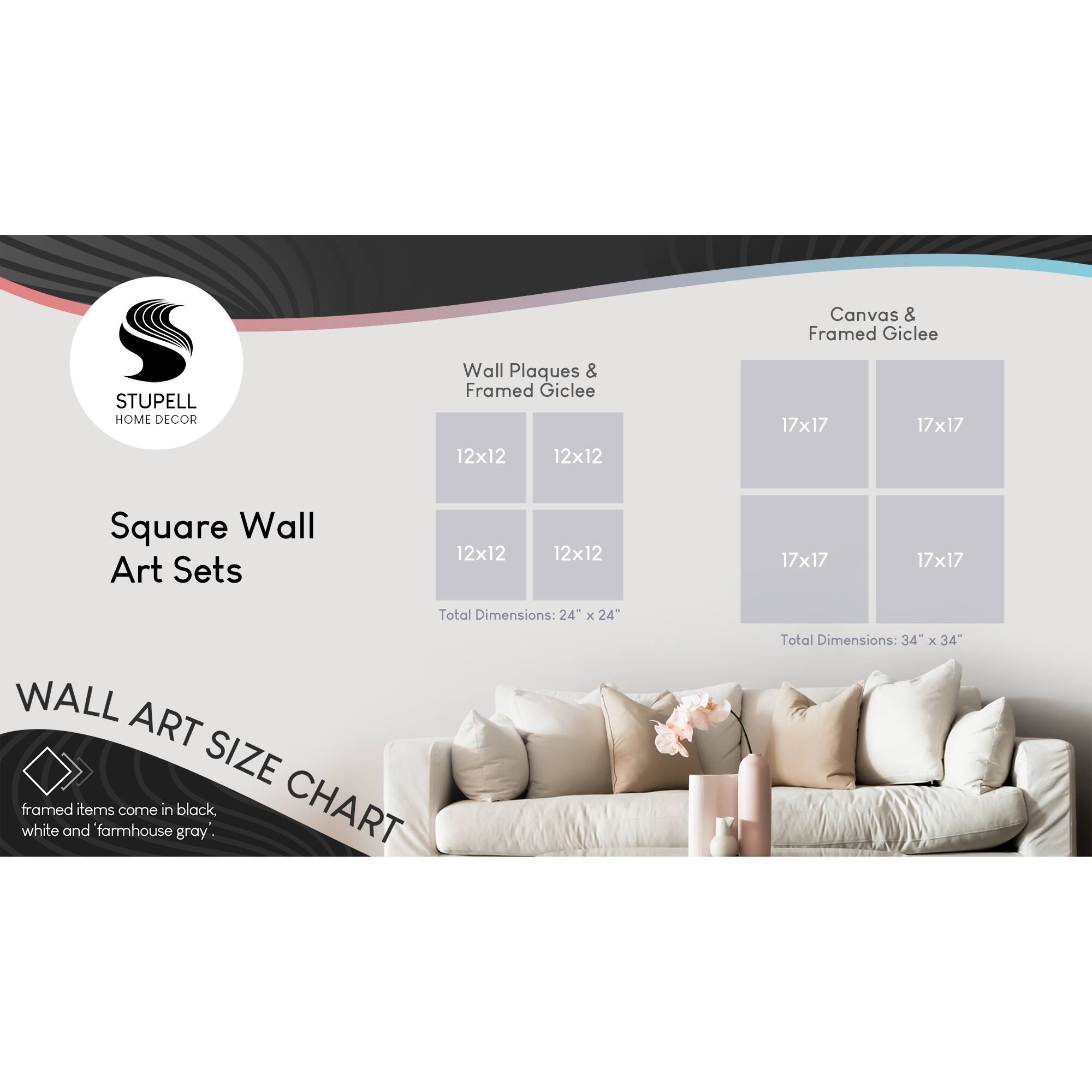 Stupell Industries Celebrate Spring Floral Bunnies Framed Giclée Wall Art Set