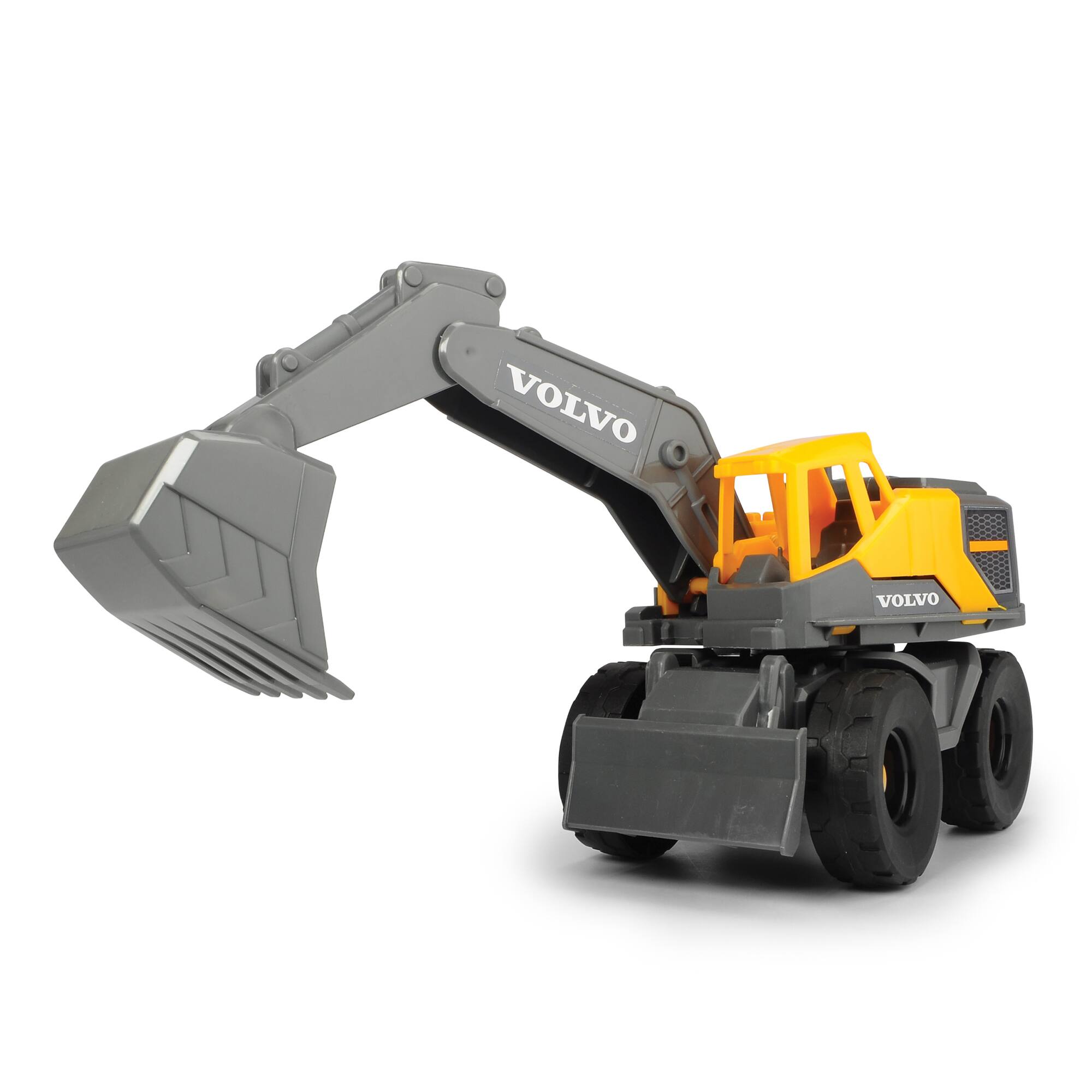 Dickie Toys 28&#x22; Mack Truck with 2 Volvo Construction Trucks