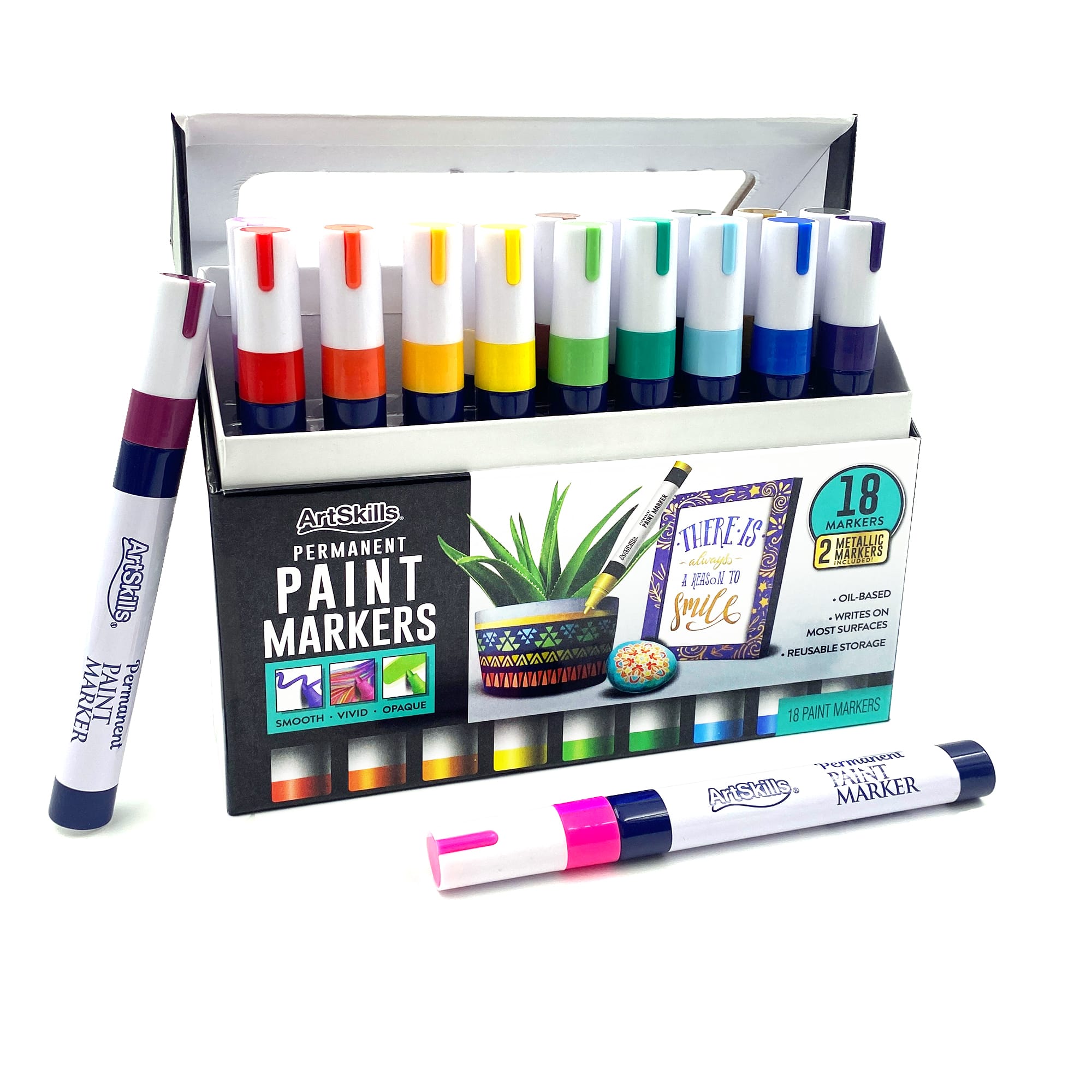 ArtSkills® Permanent Oil Based Paint Markers, 18ct.