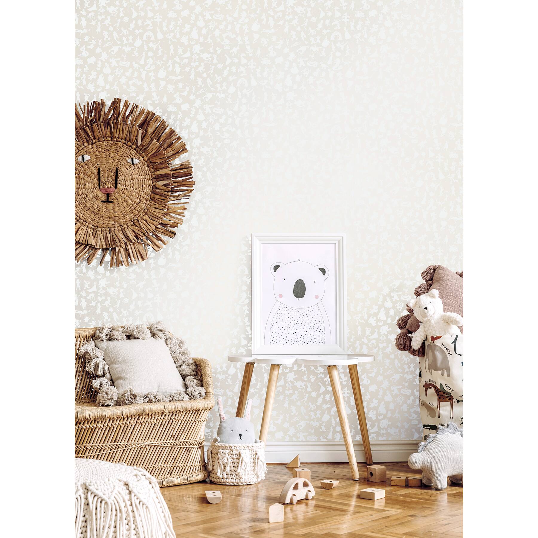 RoomMates Disney&#xA0;100th&#xA0;Anniversary Characters Pearl Peel &#x26; Stick Wallpaper