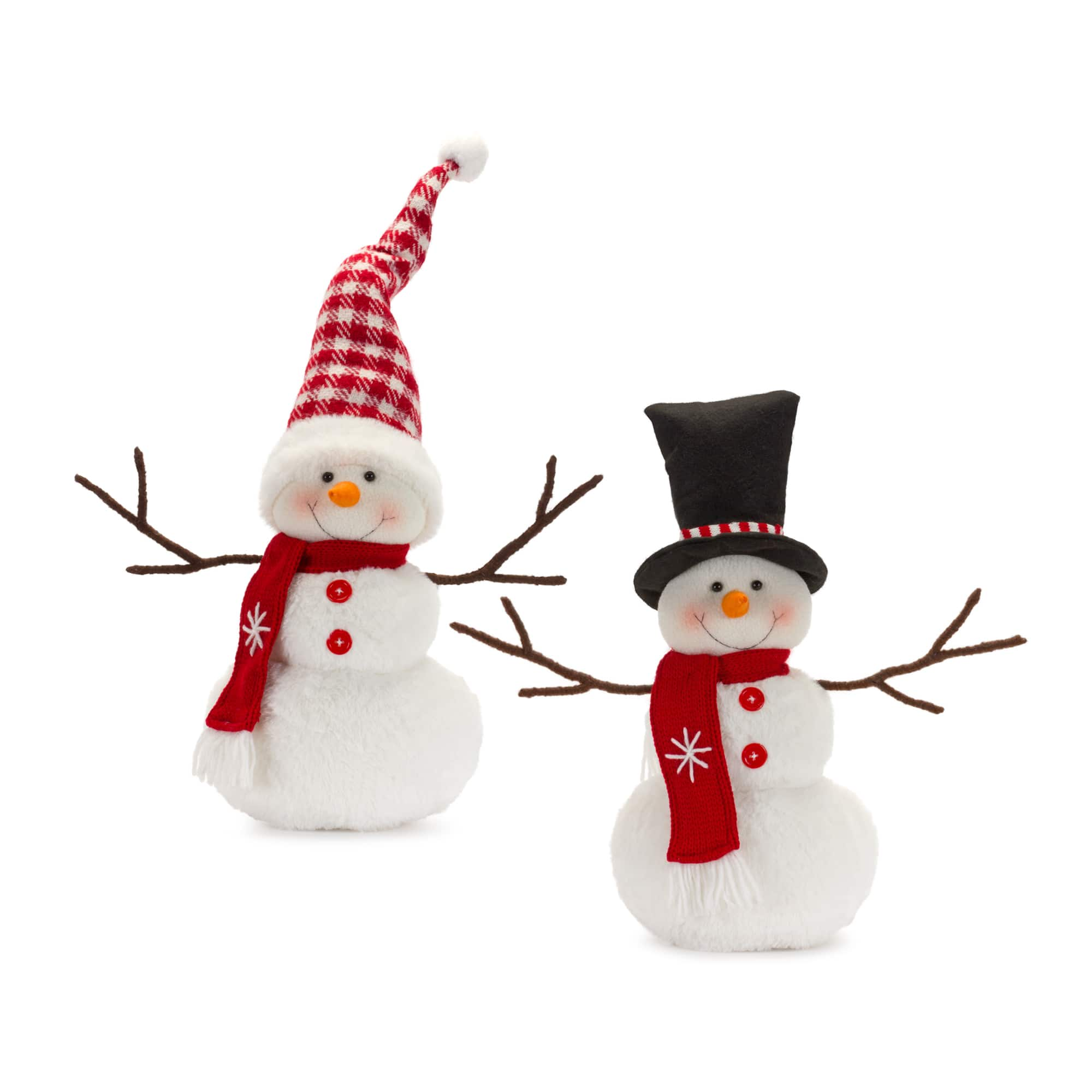 Polyester Snowman Figurine Set | Michaels