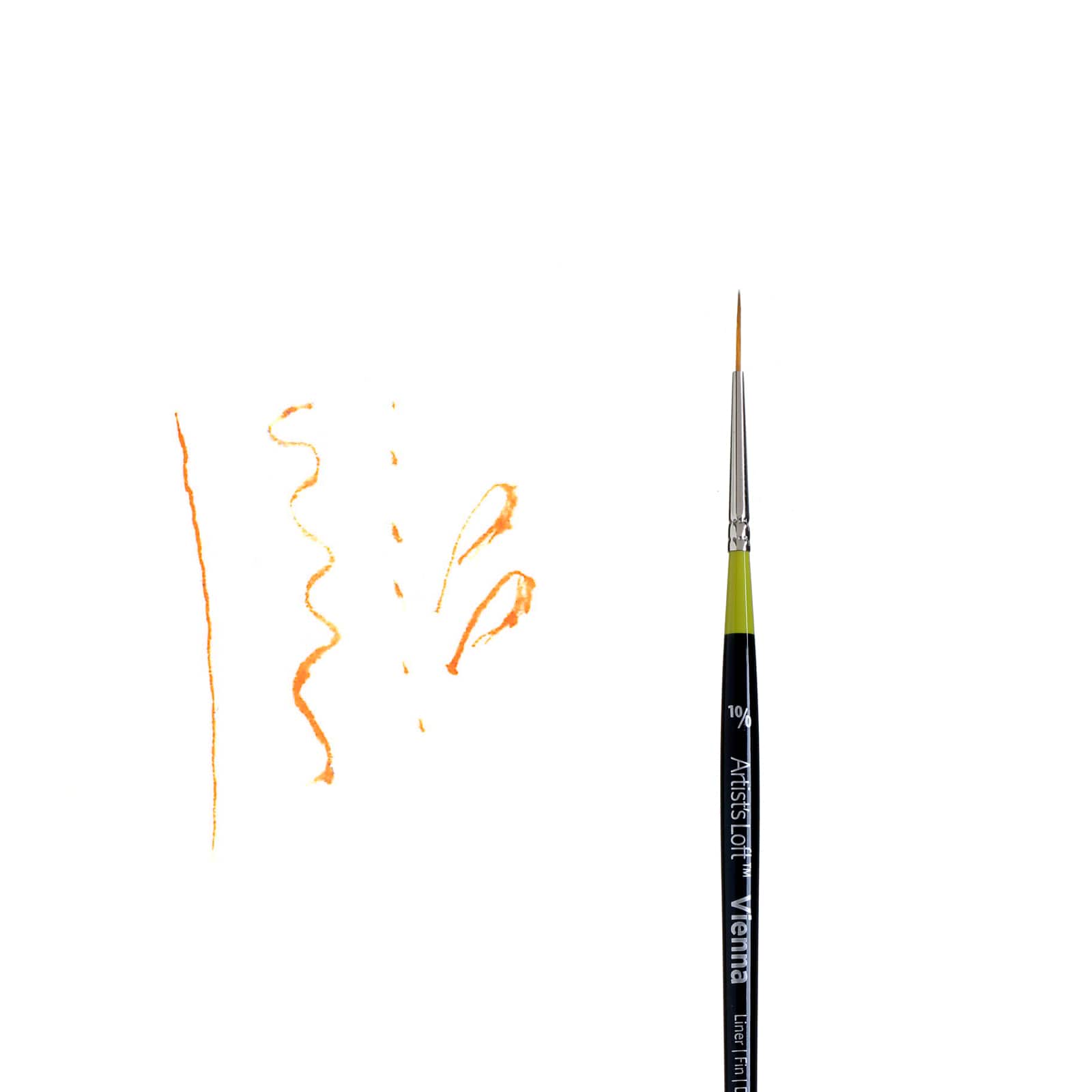 Golden Taklon Short Handle Liner Brush by Artist's Loft™ Vienna