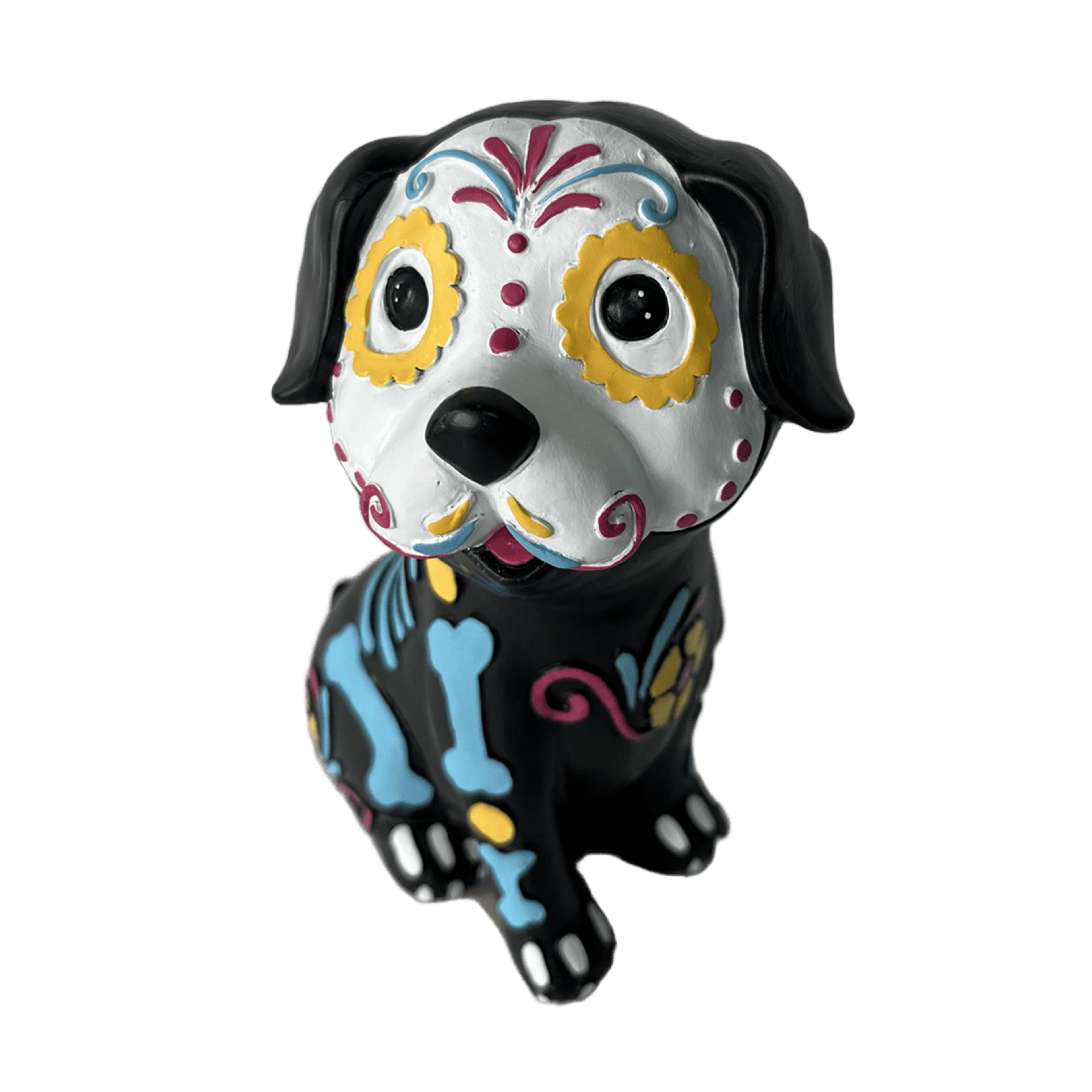 7.75&#x22; Day of the Dead Sitting Skeleton Dog Tabletop D&#xE9;cor by Ashland&#xAE;