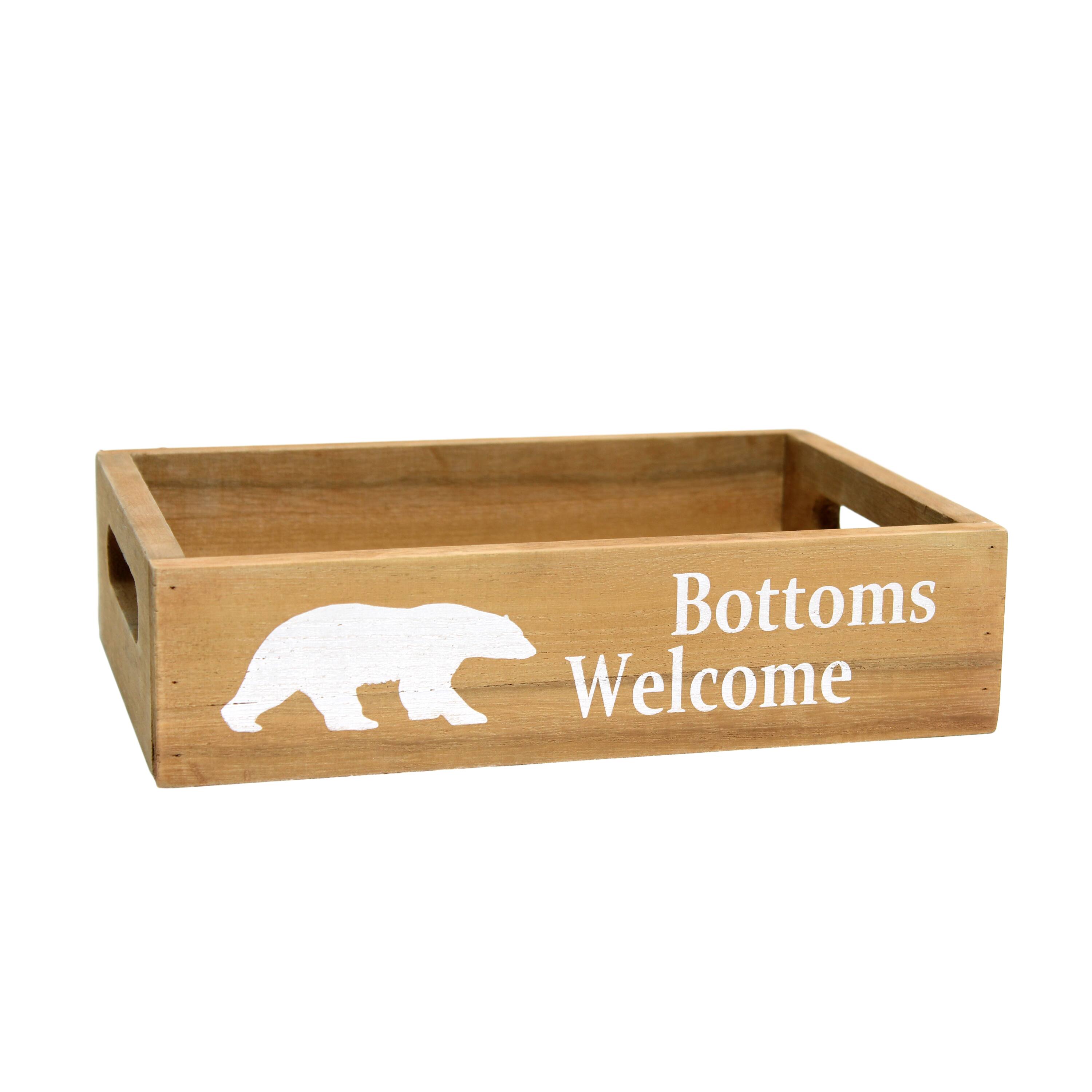 Elegant Designs Small Natural Rustic Towel Holder, Frame &#x26; Toilet Paper Holder Set