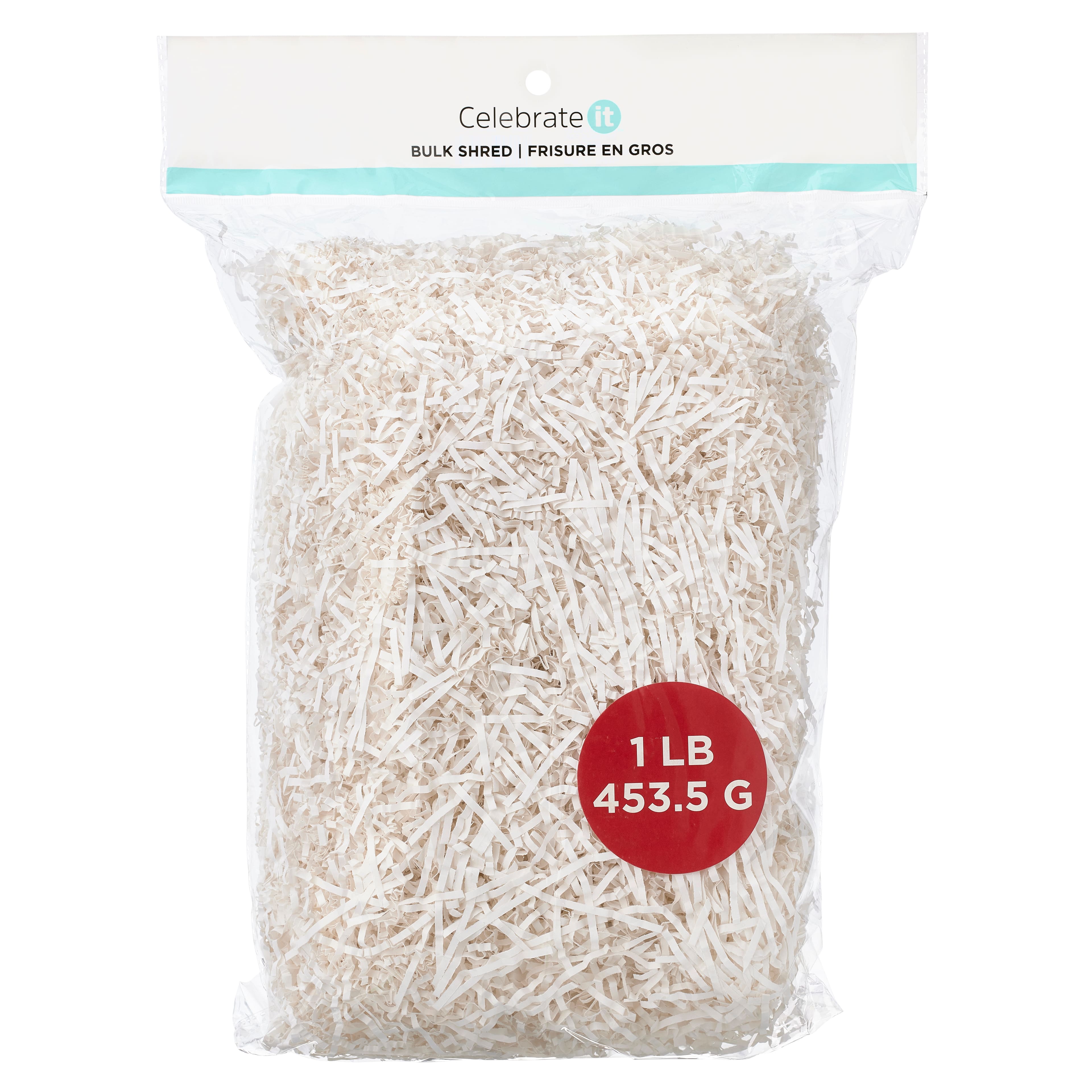White Paper Shreds by Celebrate It™