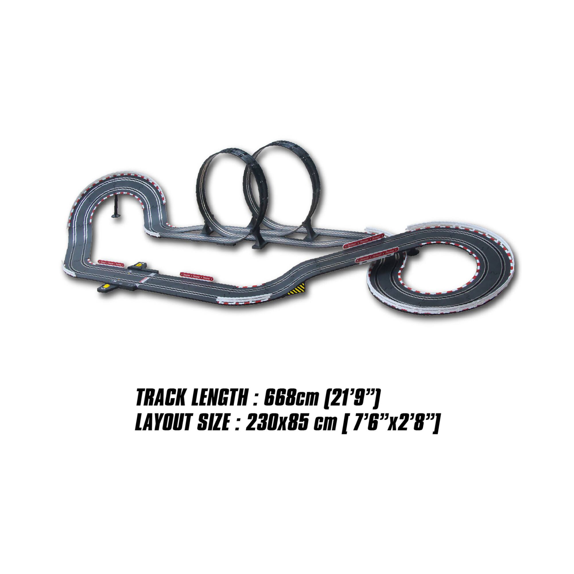 Joysway® SuperFun 302 USB Power Slot Car Racing Set