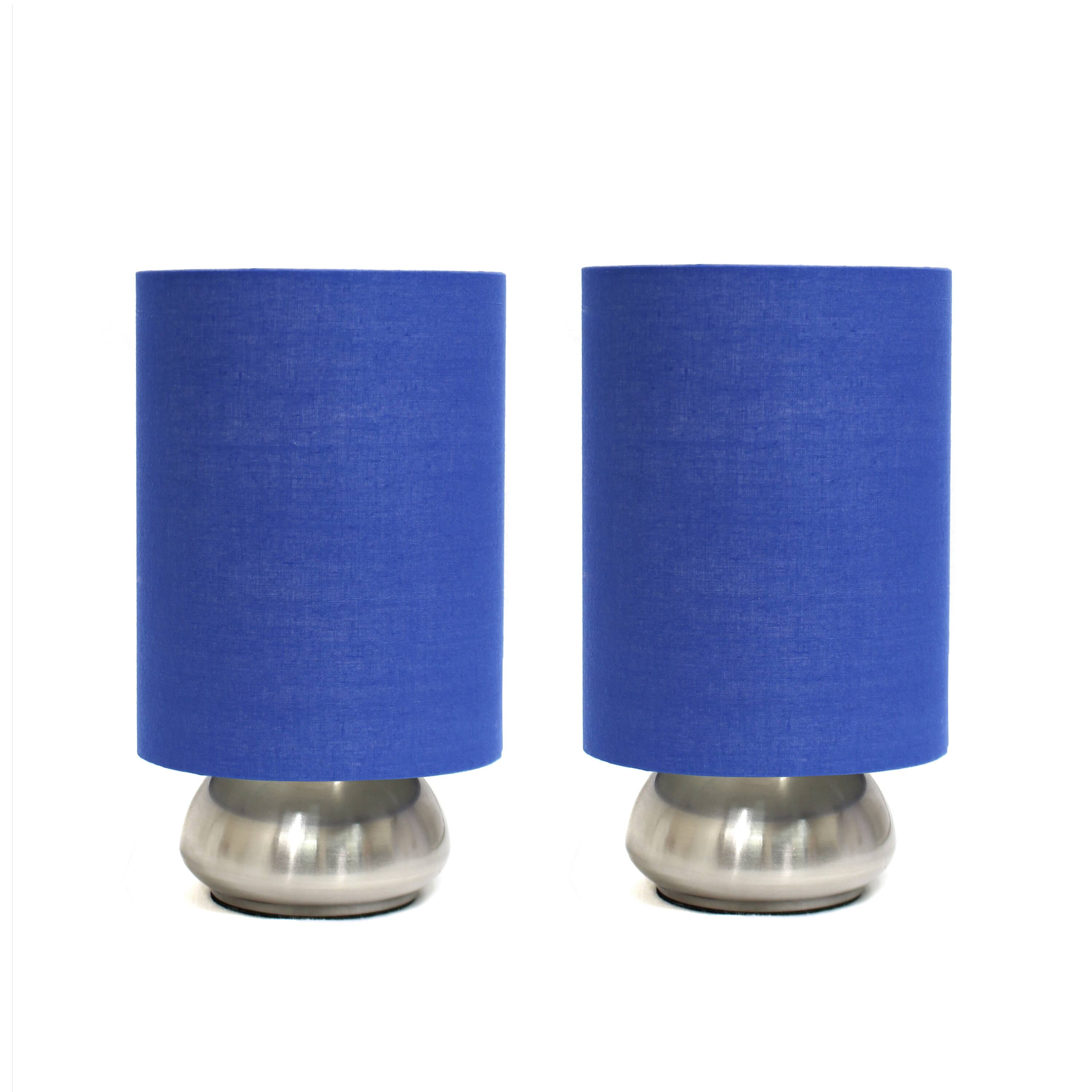 Simple Designs™ 2-Pack Mini Touch Lamps with Shades