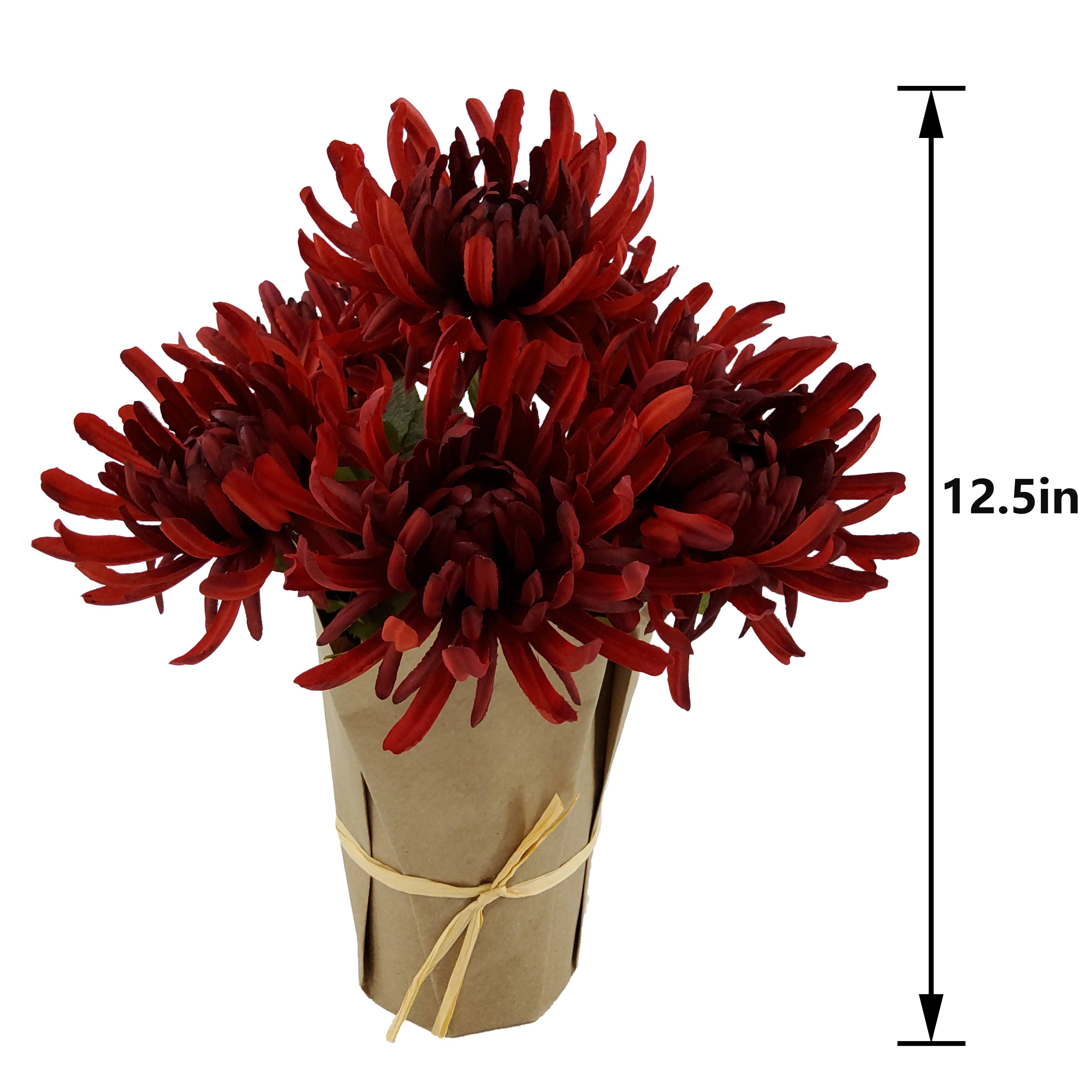 12.5&#x22; Red Potted Mum by Ashland&#xAE;