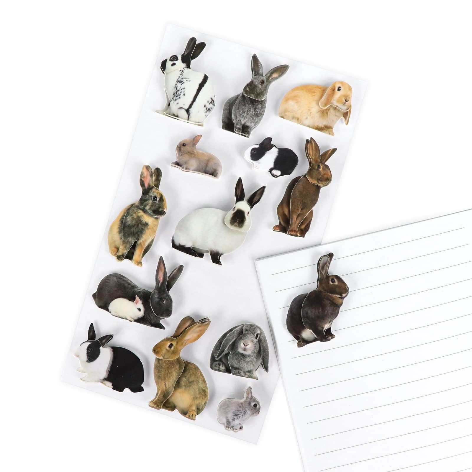 12 Pack: Rabbit Stickers by Recollections™