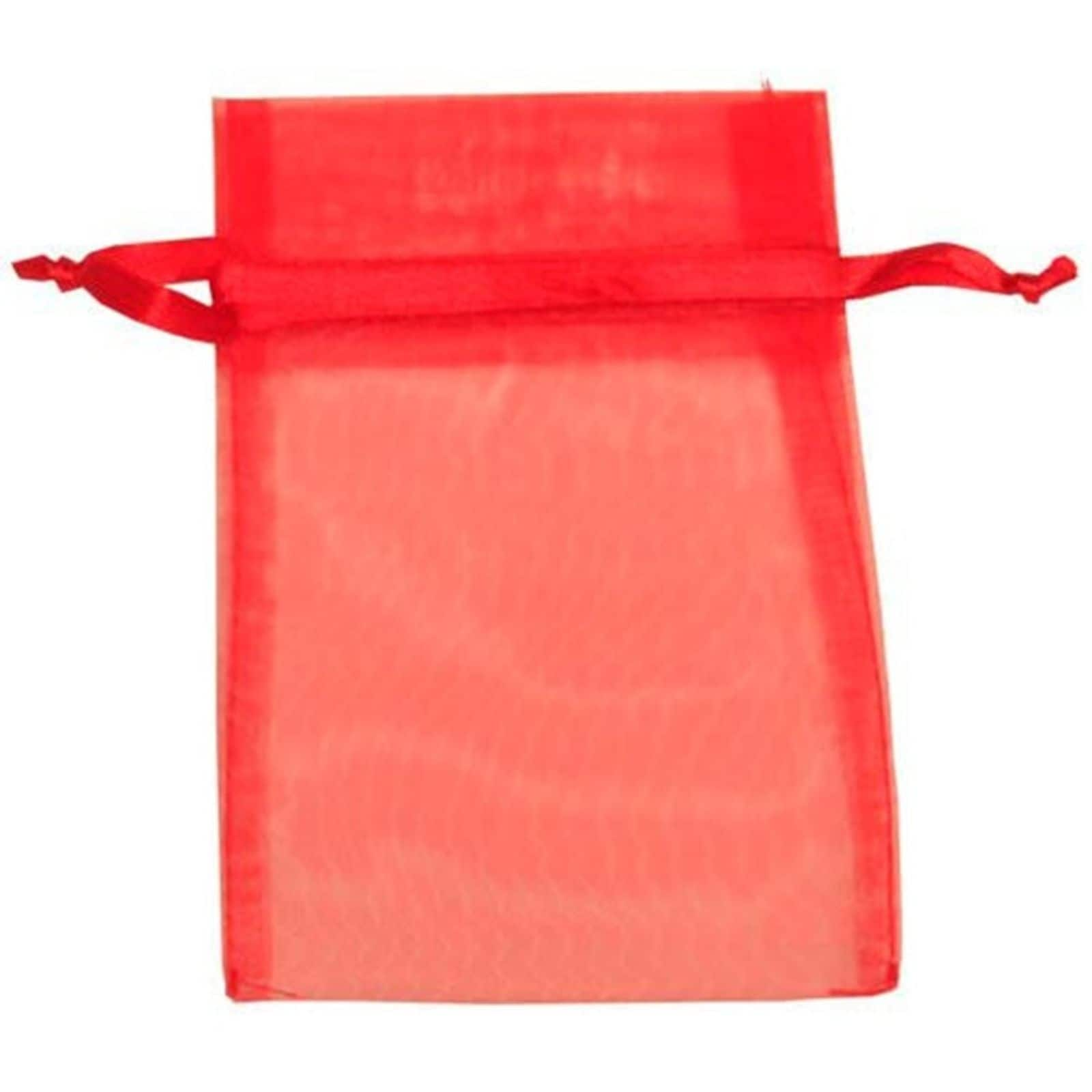 JAM Paper Sheer String Tie Gift Bags 12ct