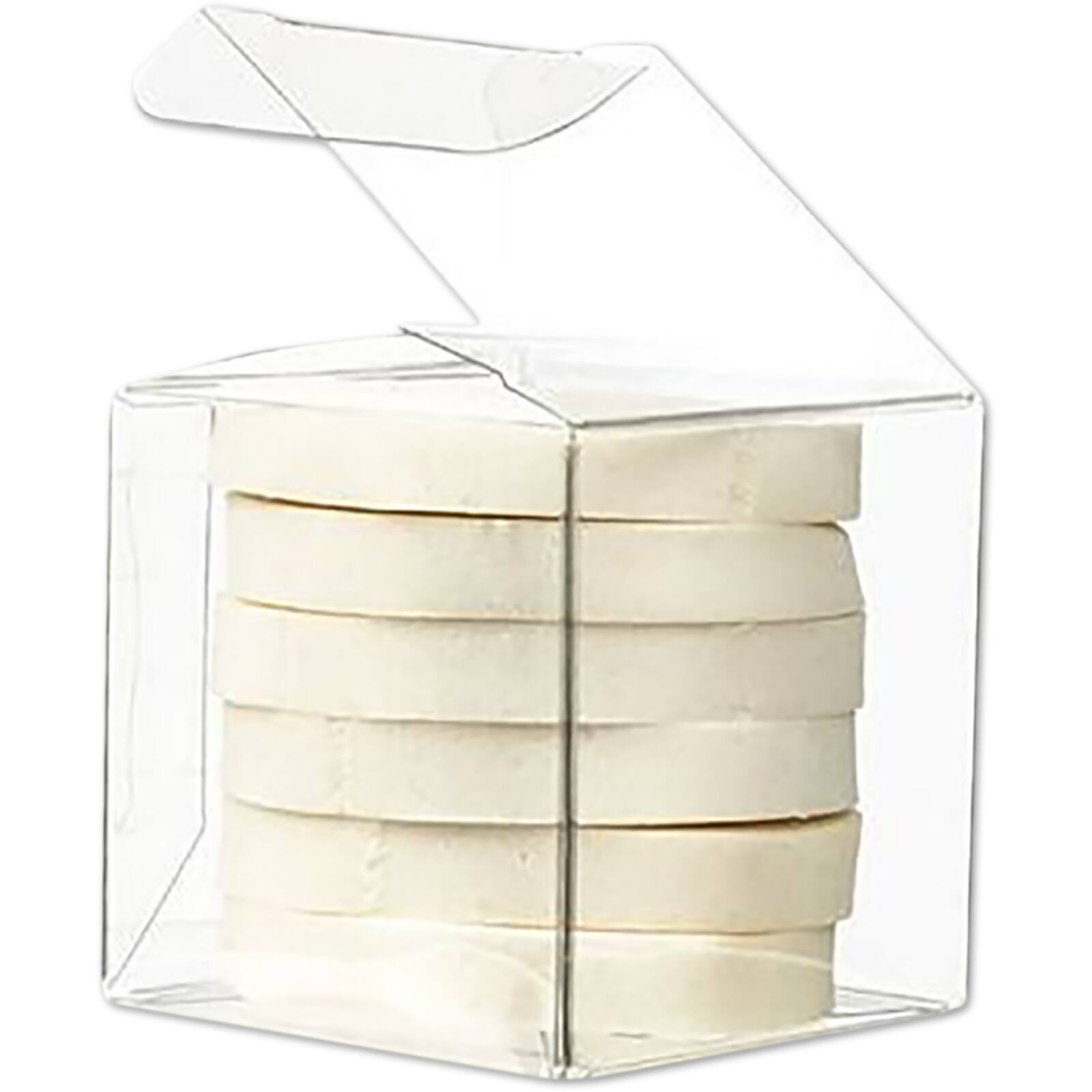 JAM Paper Clear Pop & Lock Top Boxes, 25ct.